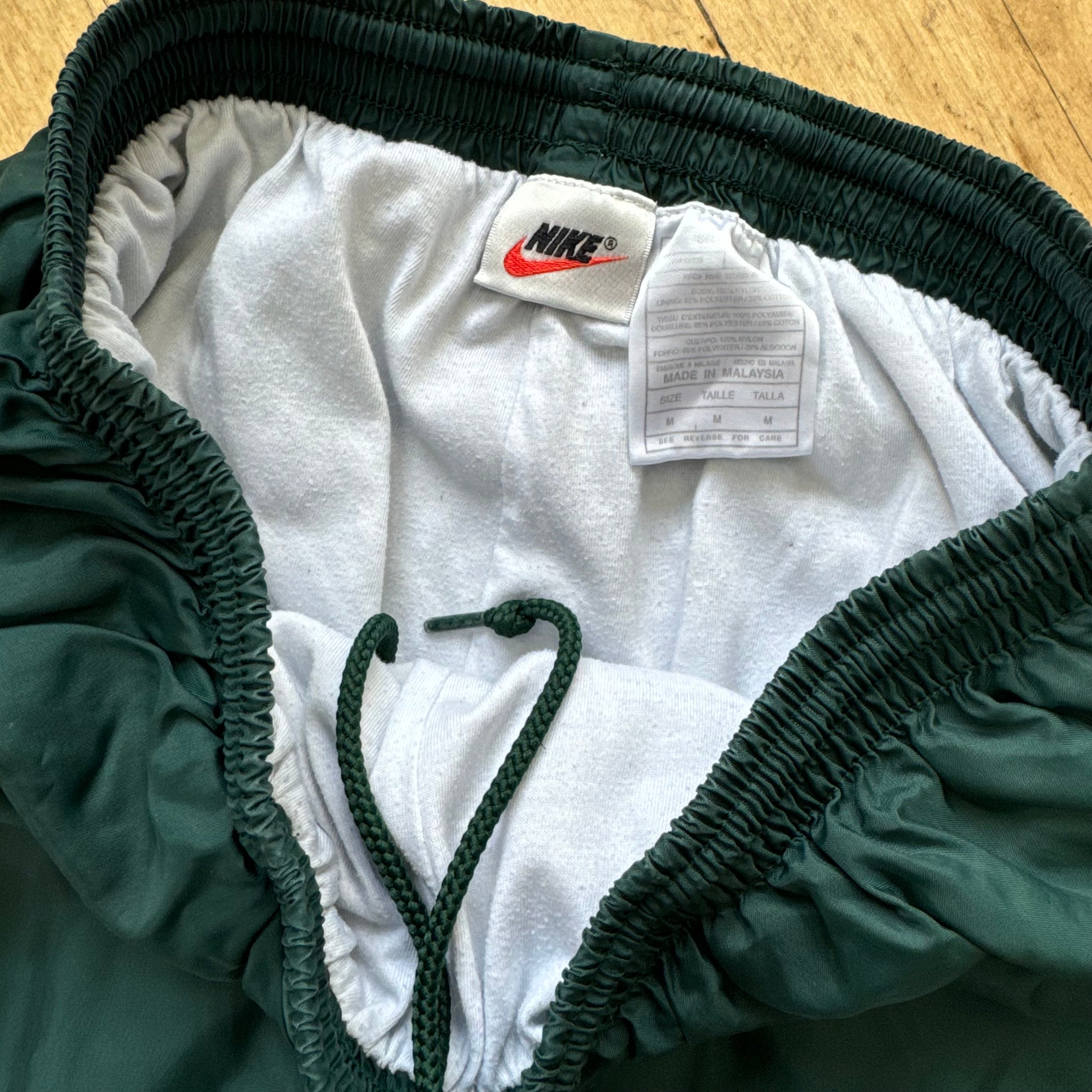 Vintage Forest Green Nike TrackPants Sz M