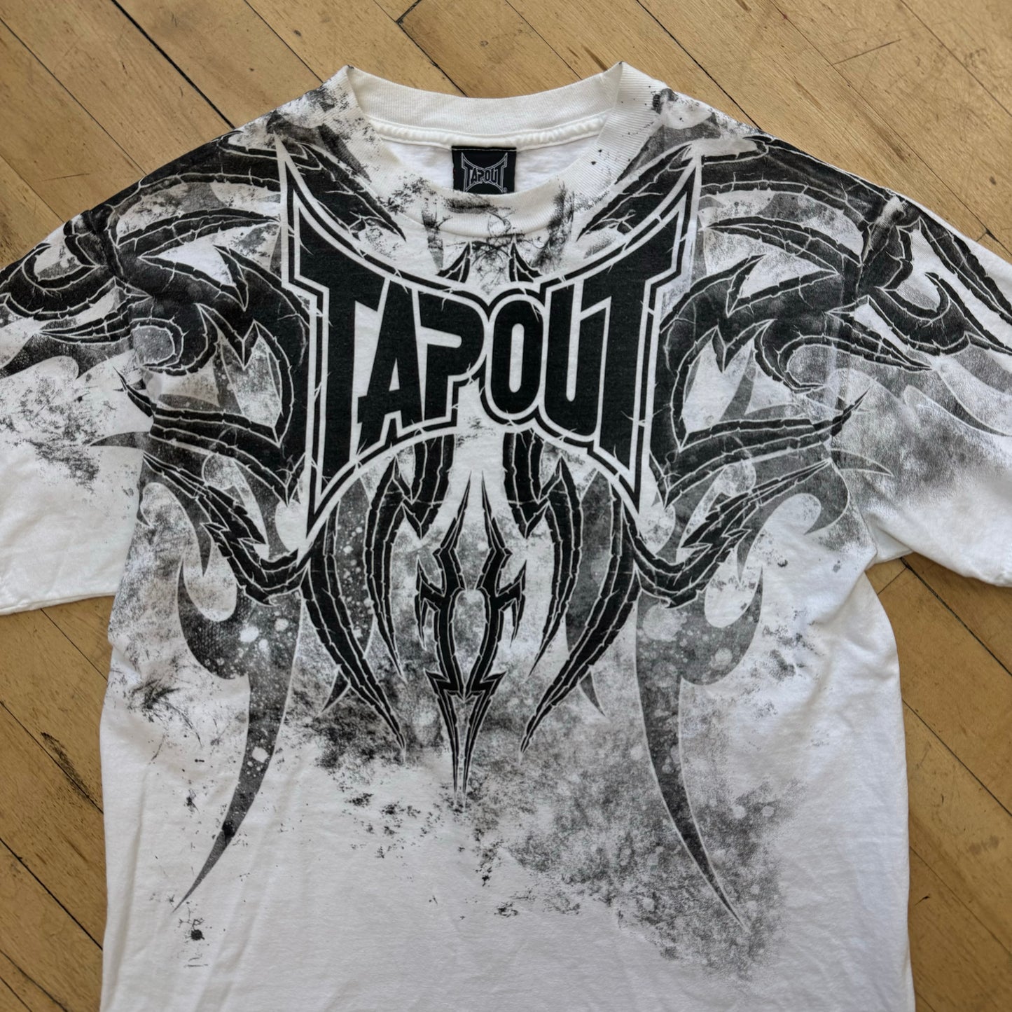 Vintage Tapout Spider Graphic T-shirt Sz M