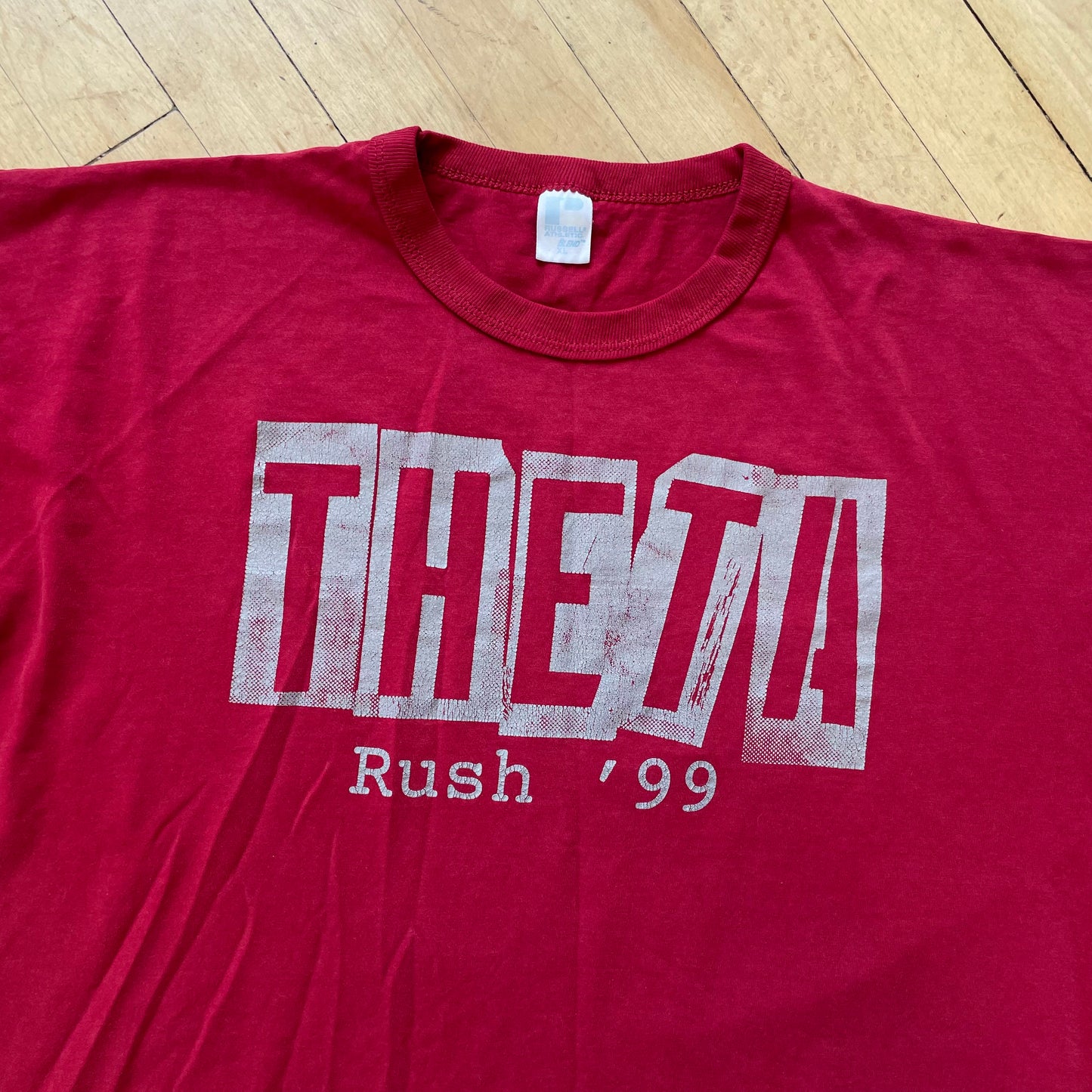 1999 Theta Rush Graphic T-shirt Sz XL