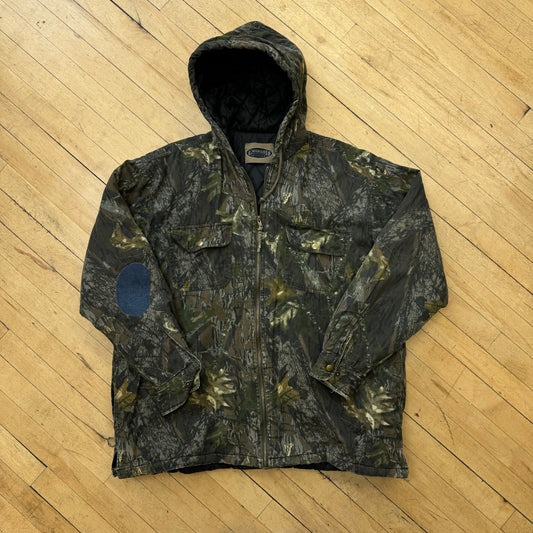 Y2K Camo Canyon Guide Workwear Jacket Sz L