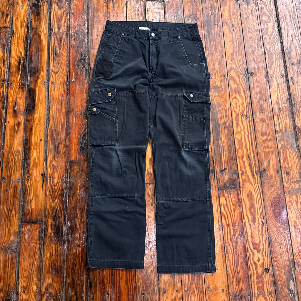 Vintage Black Carhartt Double One Khaki Pants Sz 32x32