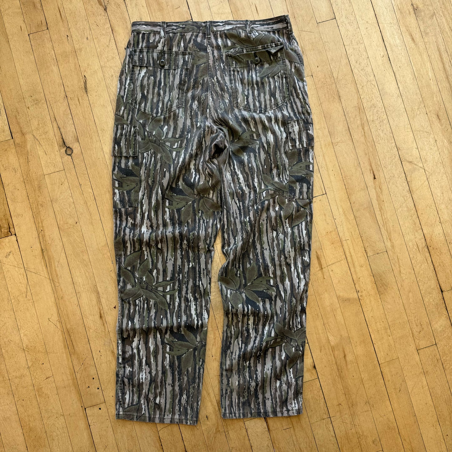 Vintage Jungle Camo Kahki Cargo Pants Sz 36x34