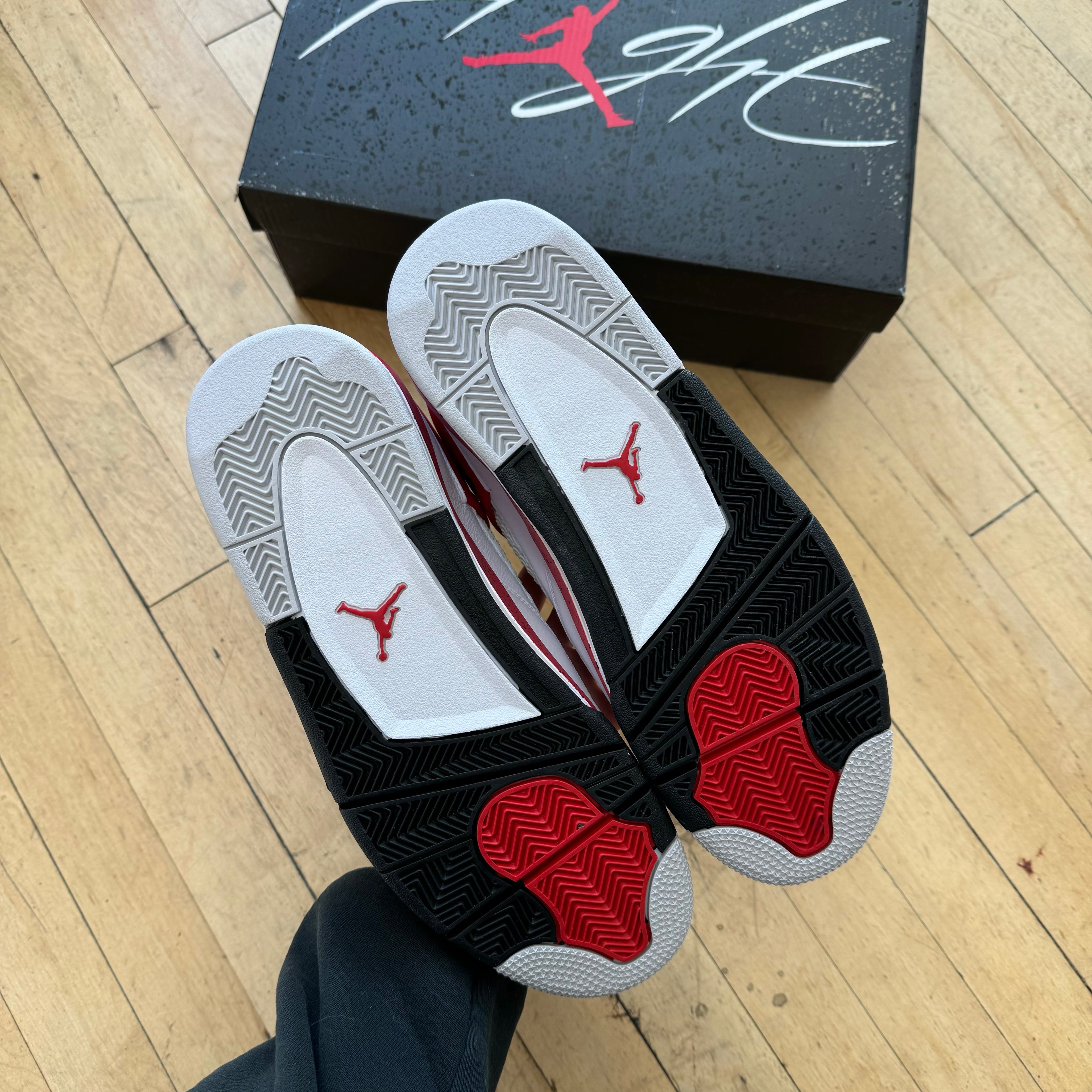 Jordan 4 Retro Red Cement Sz 11.5 (DS)