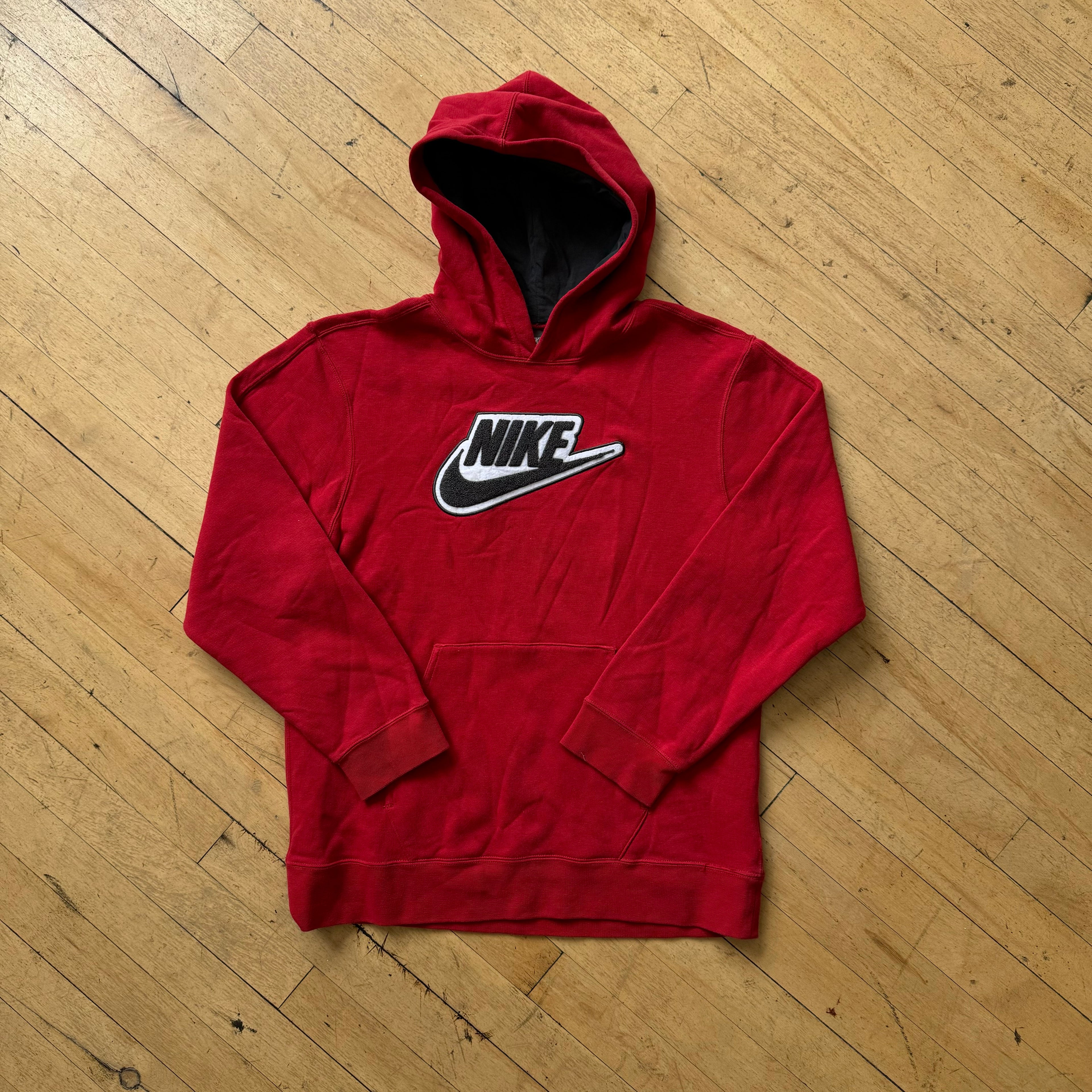 Vintage Y2K Big Logo Nike Hoodie Sz S