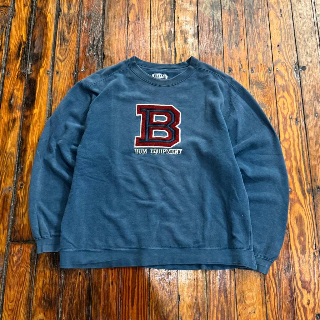 Vintage Bun Equipment Crewneck Sz L