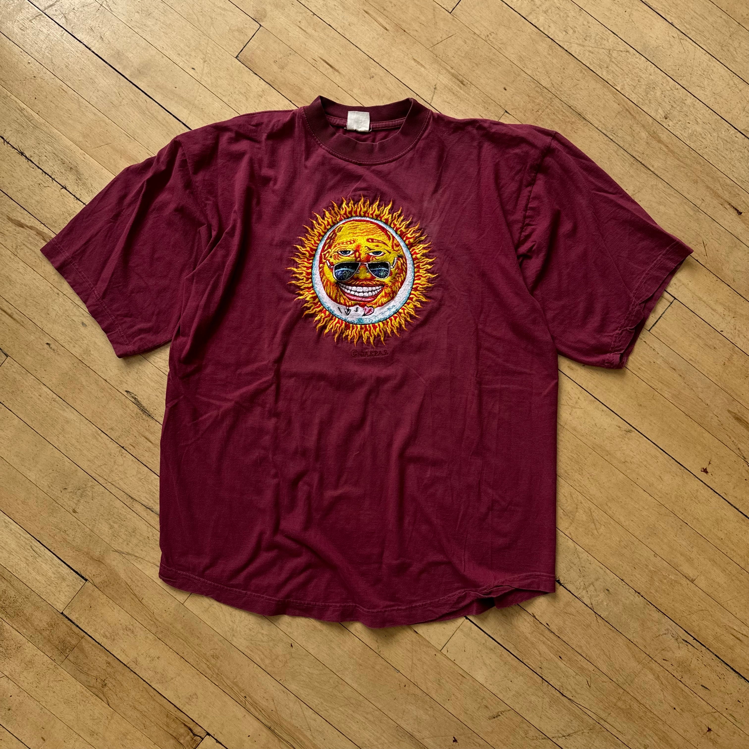 Vintage Greatful Dead Embroidered T-shirt Sz L