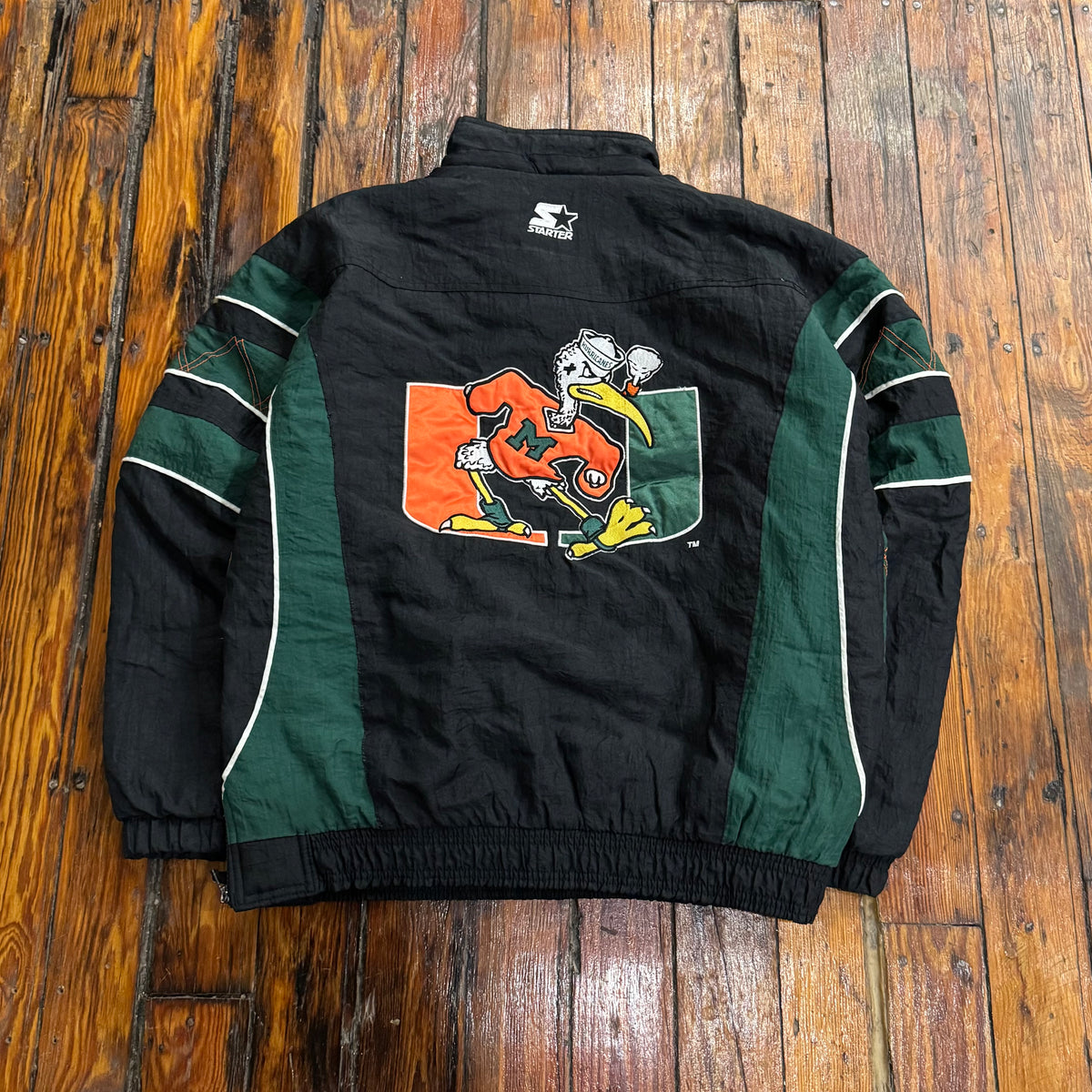 Vintage Miami Hurricanes Starter Jacket Sz M