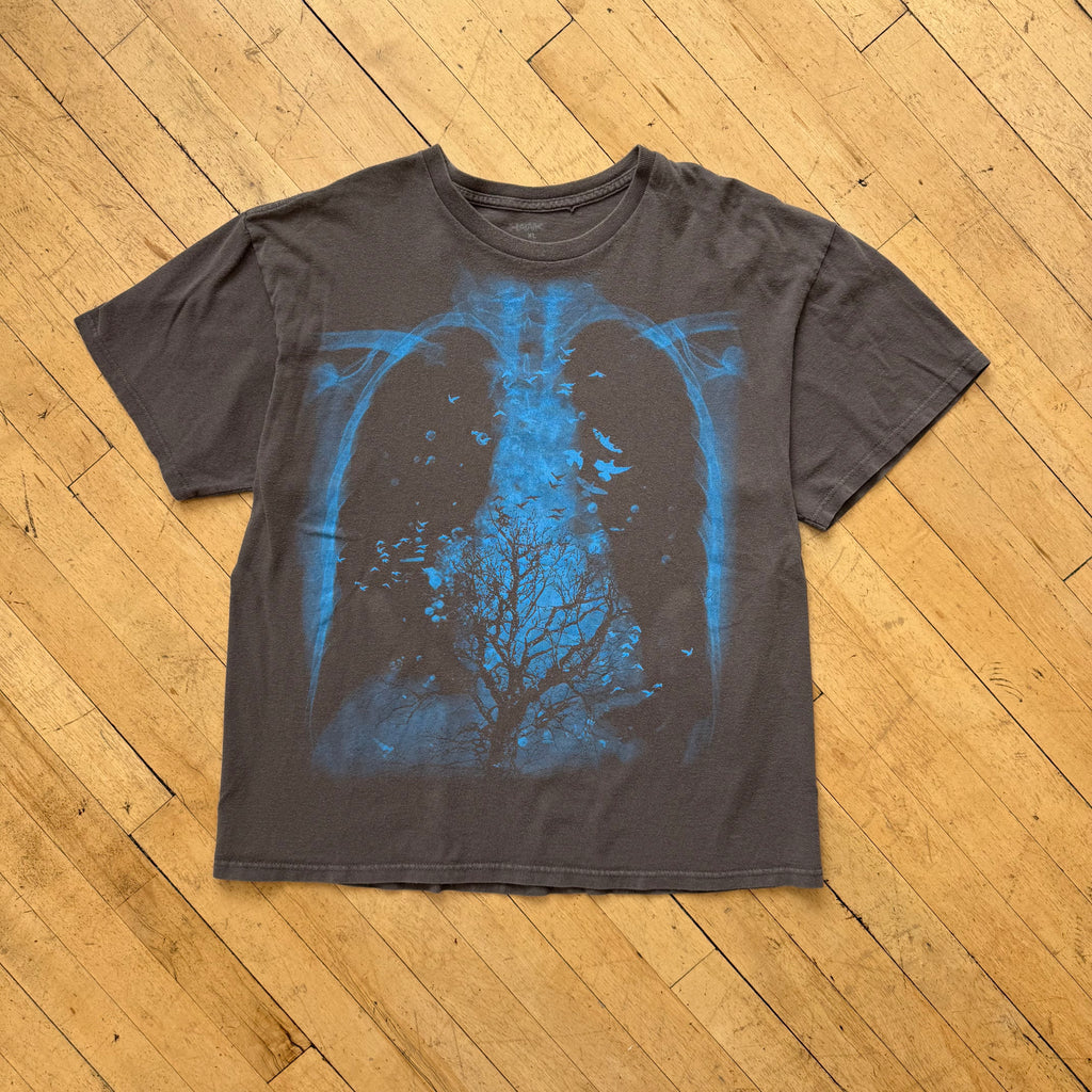 Y2K Hawk Heart T-shirt Sz M