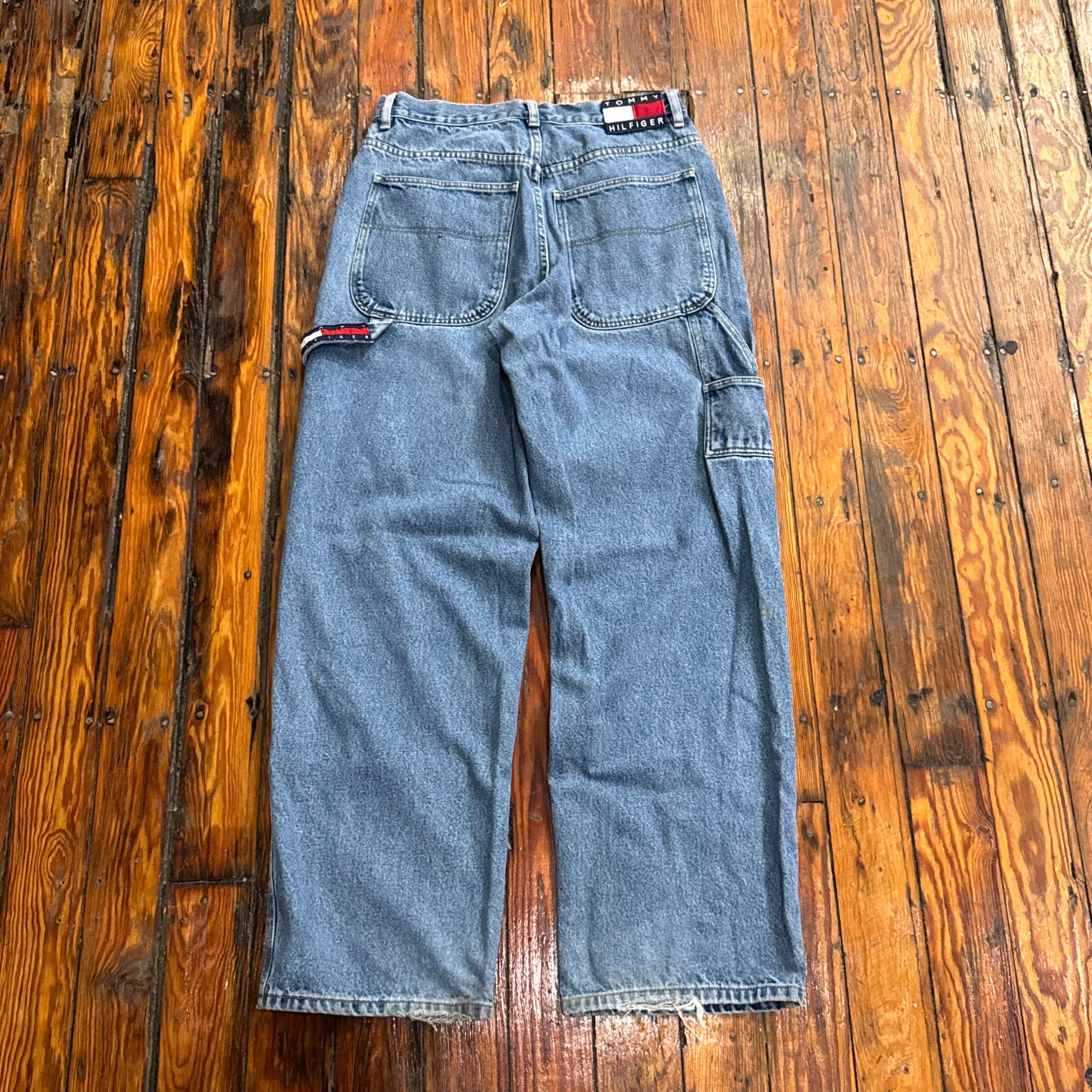 Vintage Baggy Tommy Hilfiger Jeans Sz 32x34