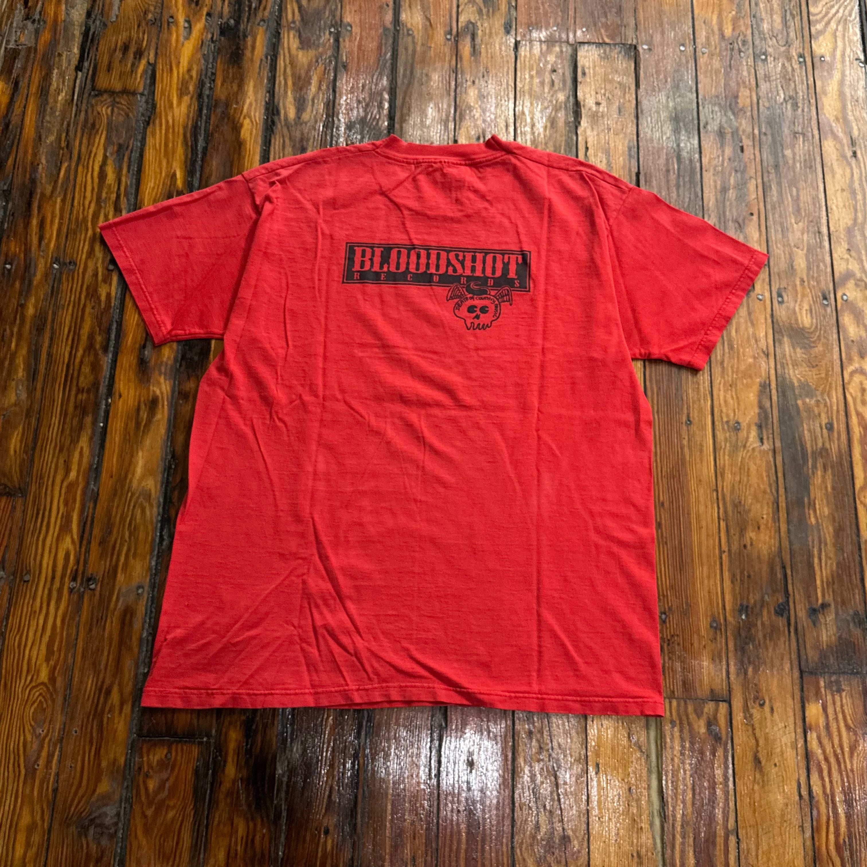 Vintage BloodShot Records T-shirt Sz XL