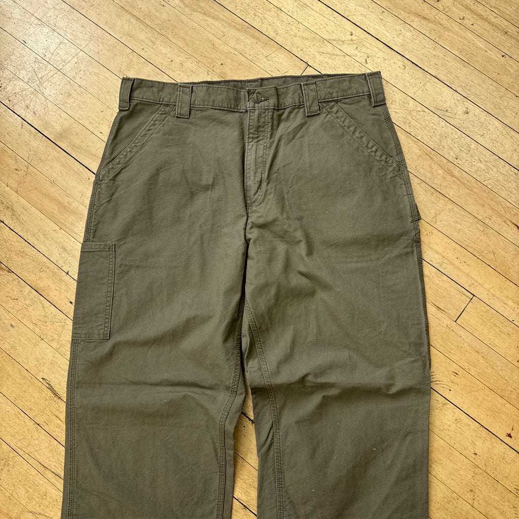 Vintage Carhartt Kahki Cargo Pants Sz 38x30