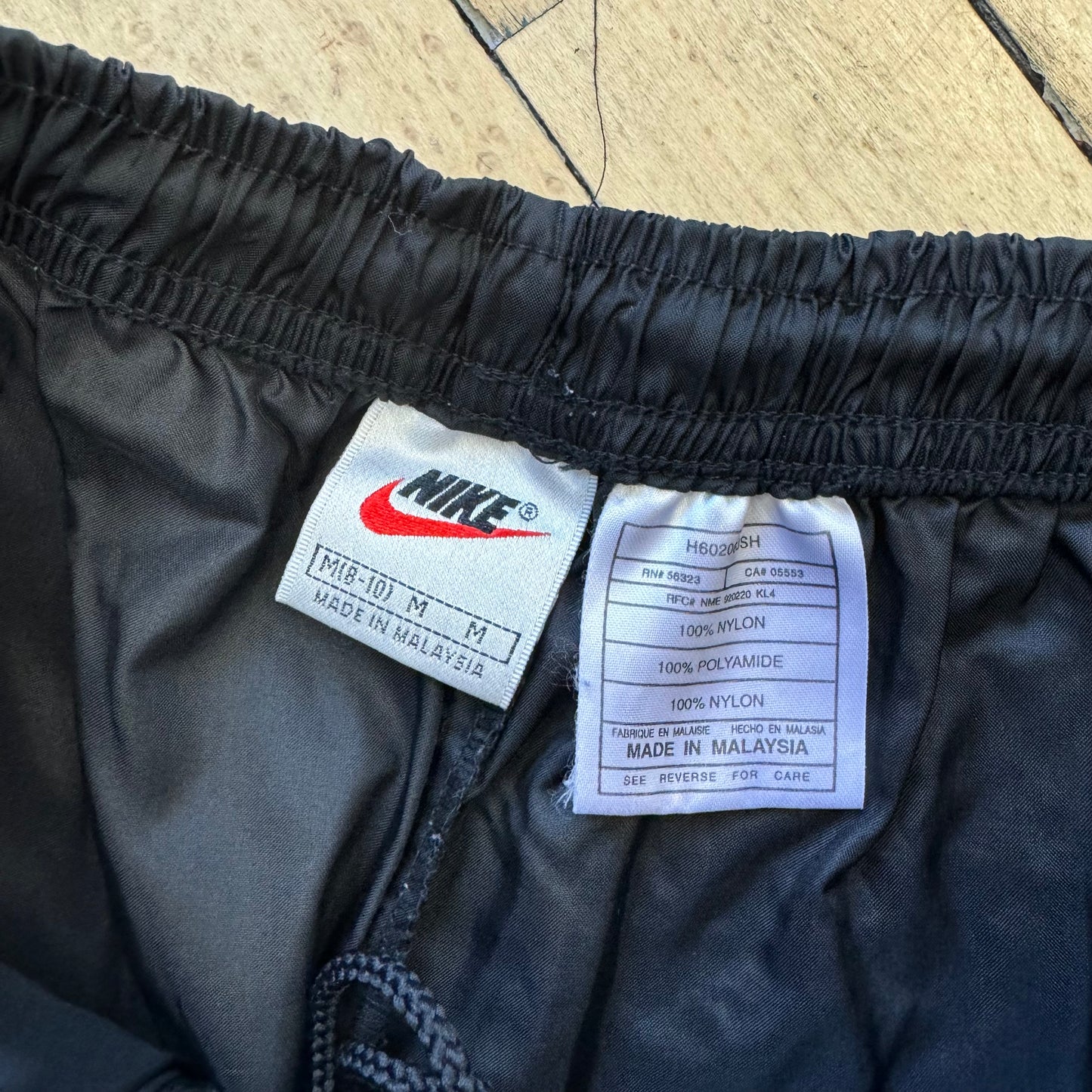 Vintage BLK / BLK Nike Trackpants Sz M