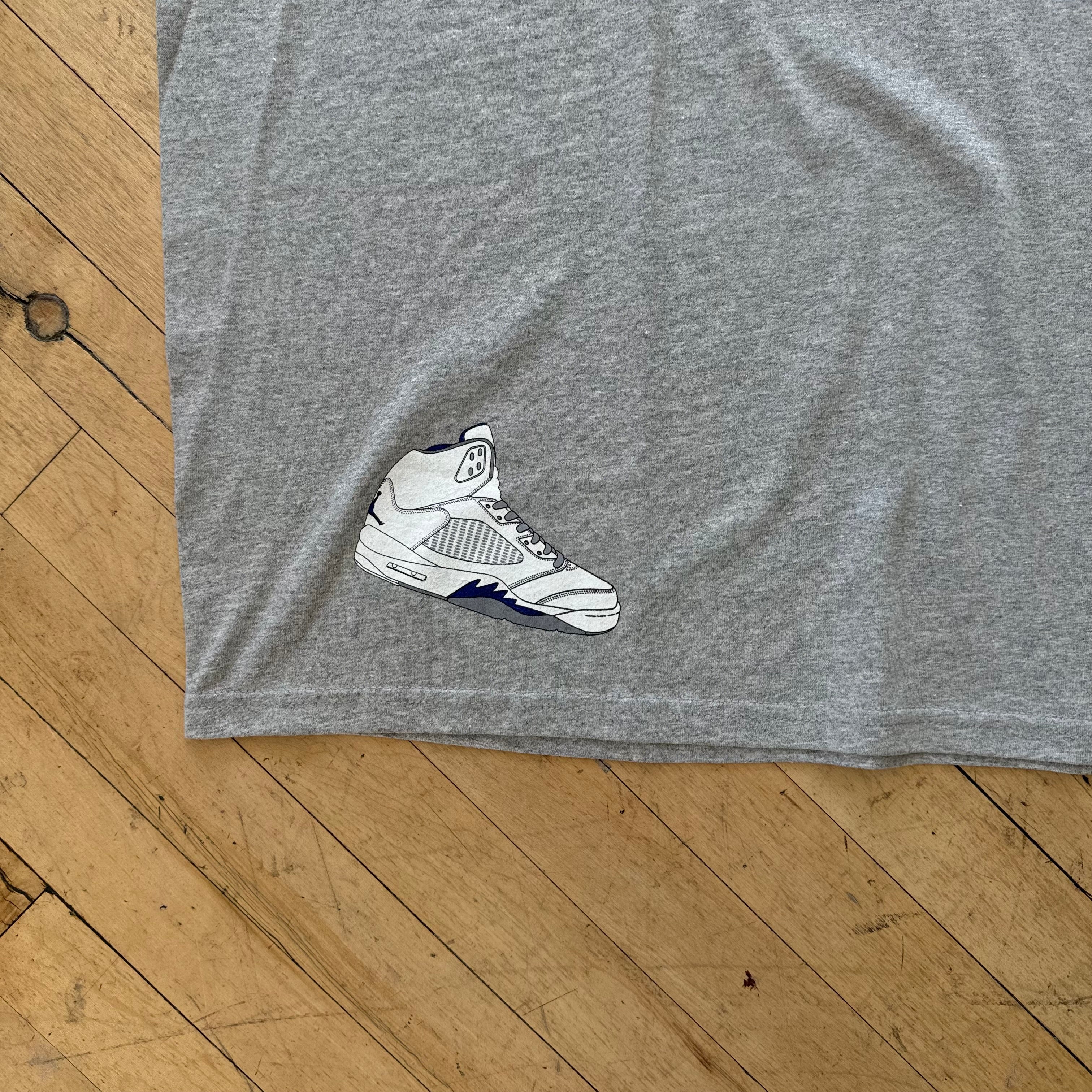 2006 Jordan 5 Stealth T-shirt Sz XXXL