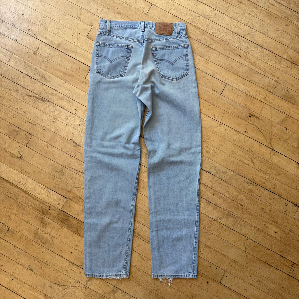 Vintage Levi 550 Light Wash Denim Jeans Sz 33x36