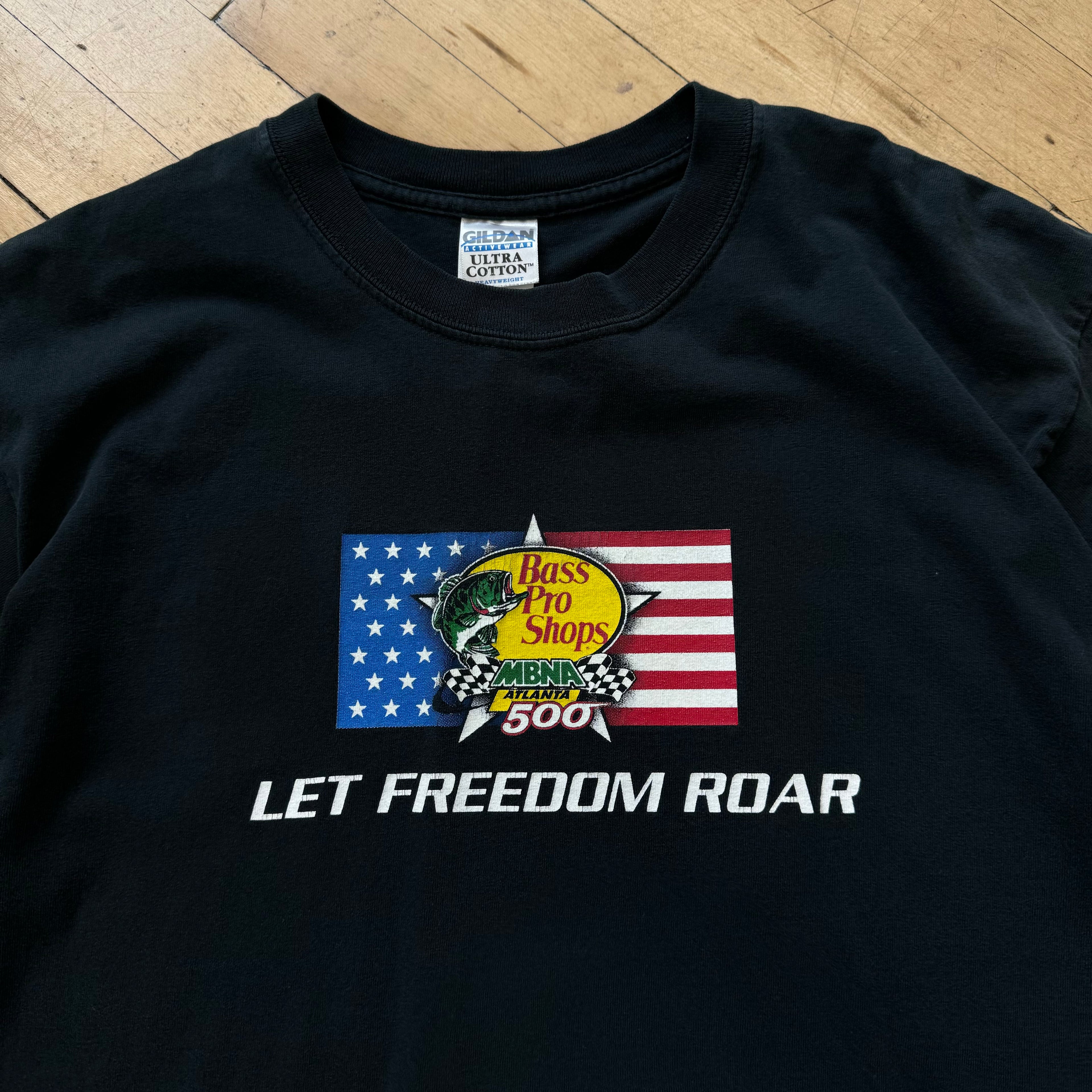 Vintage Bass Pro Shop Nascar T-shirt Sz L