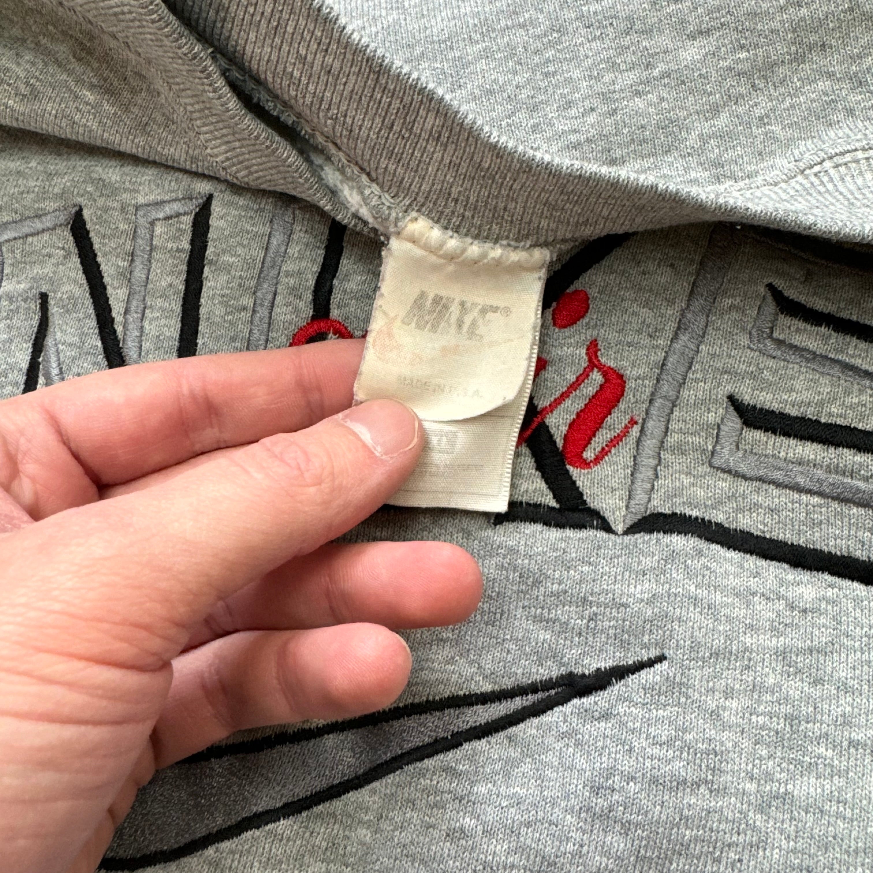 Vintage Nike Air Embroidered Crewneck Sz XL