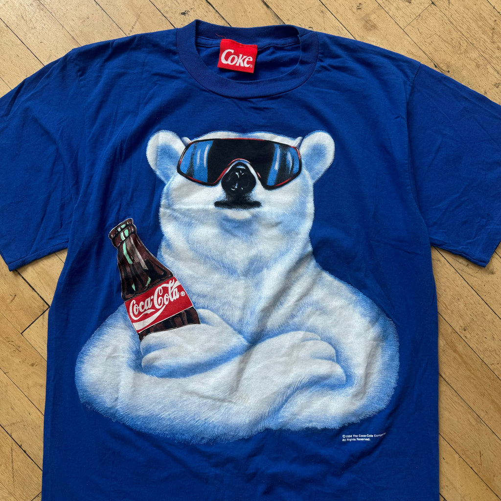 Vintage Coca Cola Bear T-shirt Sz XL