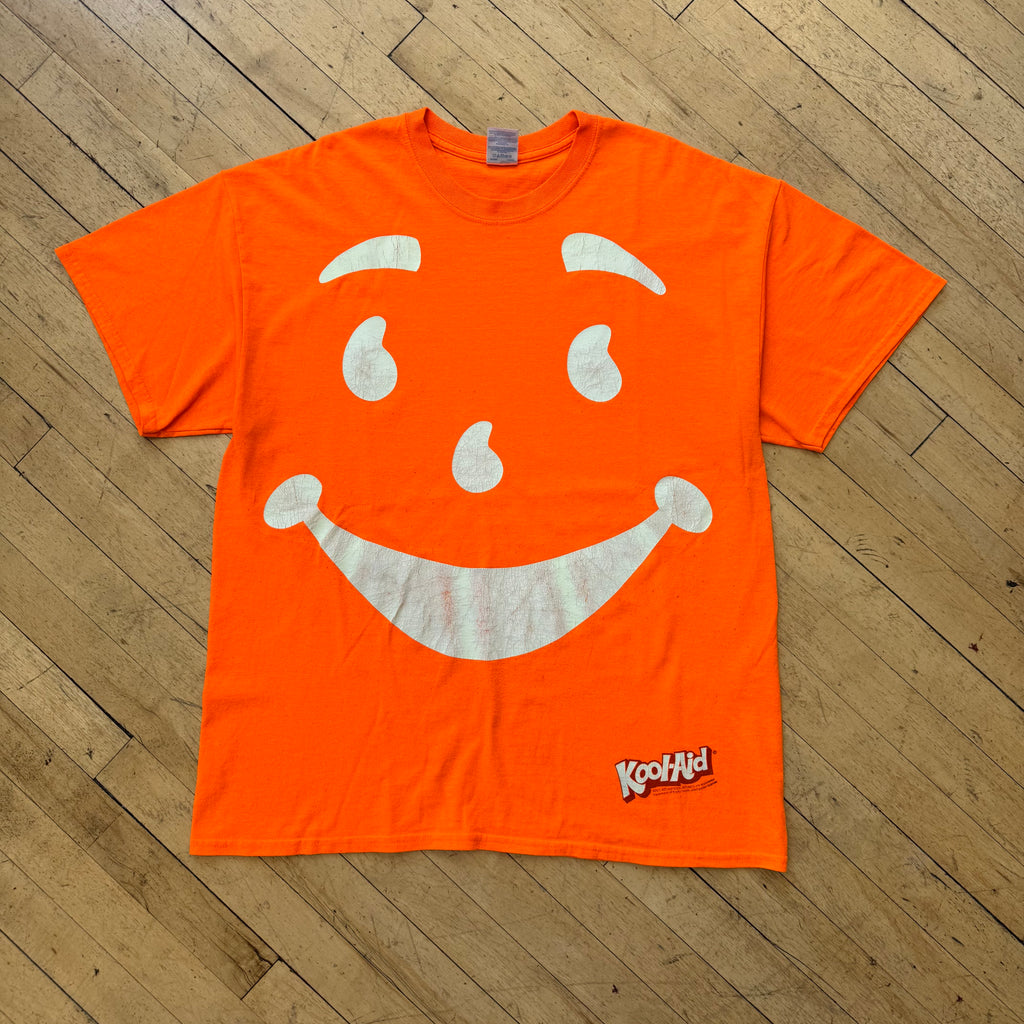 Y2K Orange Kool Aid T-shirt Sz XL