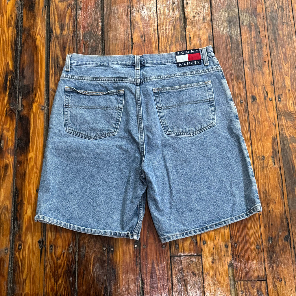 Vintage Tommy Hilfiger Denim Jean Shorts Sz 38