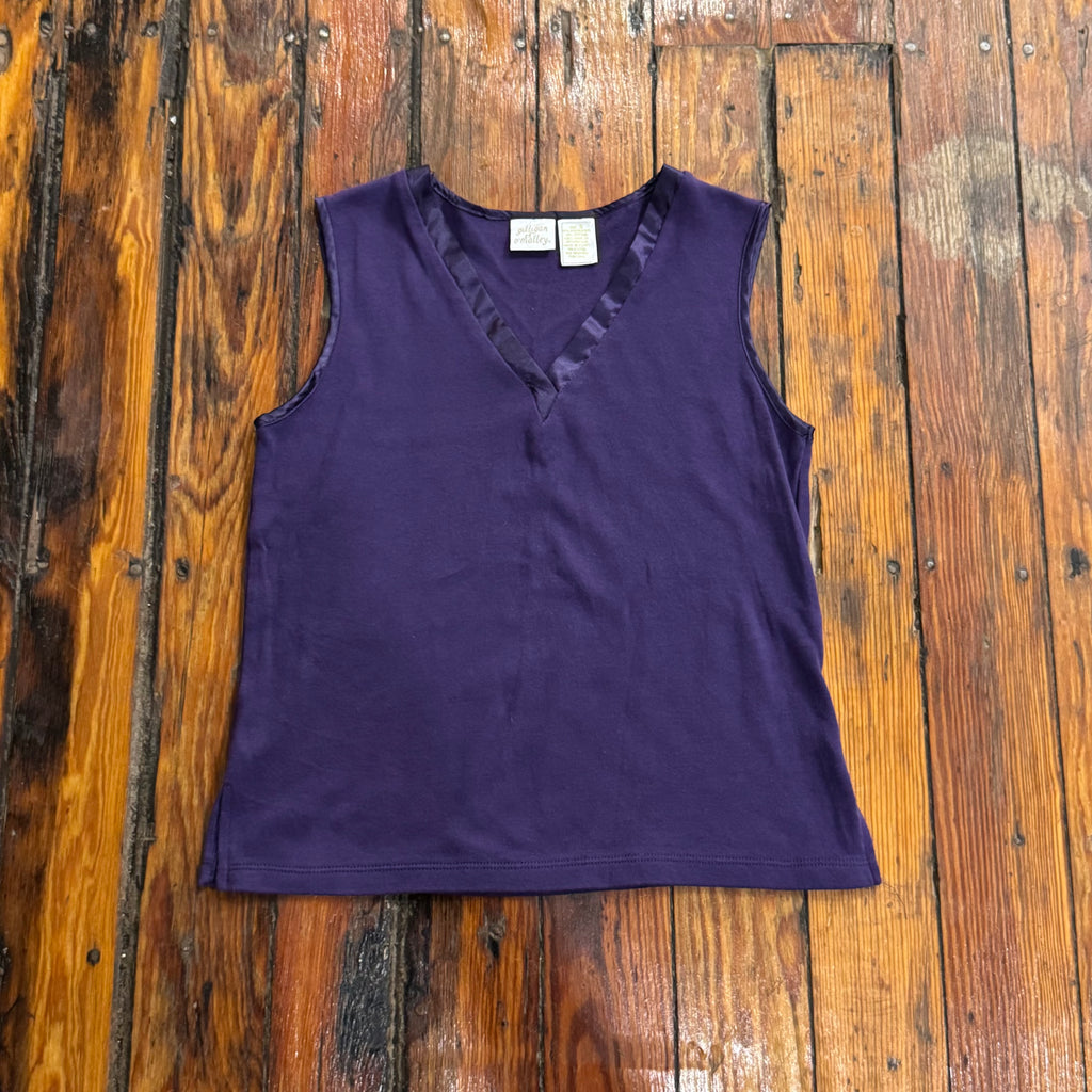 Vintage Gilligan & O’Malley Purple TankTop Sz S