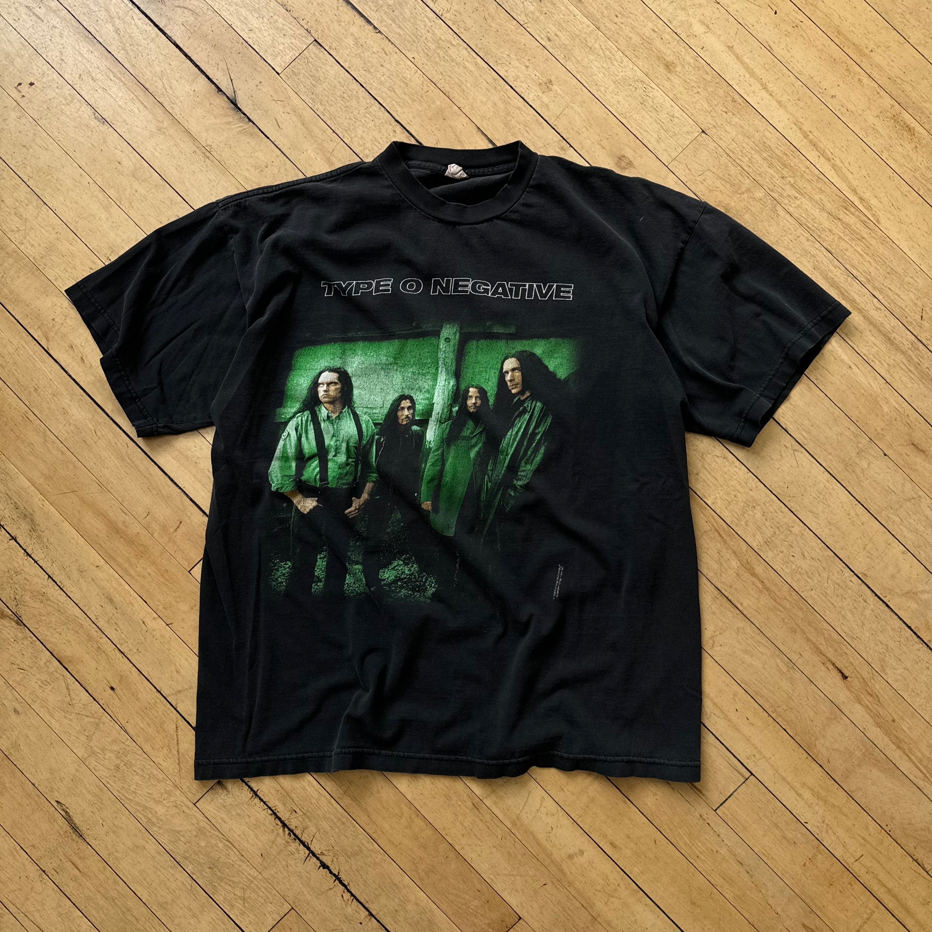 Vintage Type O Negative Skelton T-shirt Sz XL