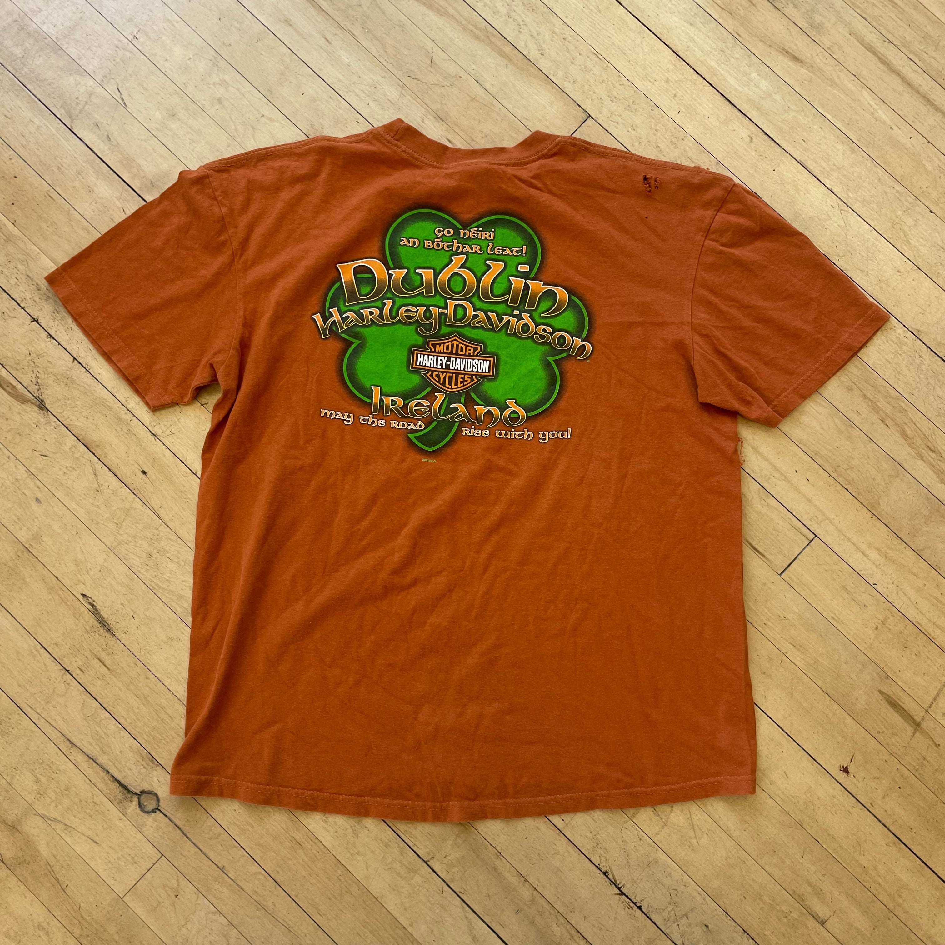 2010 Harley Davidson Dublin Ireland T-shirt Sz XL