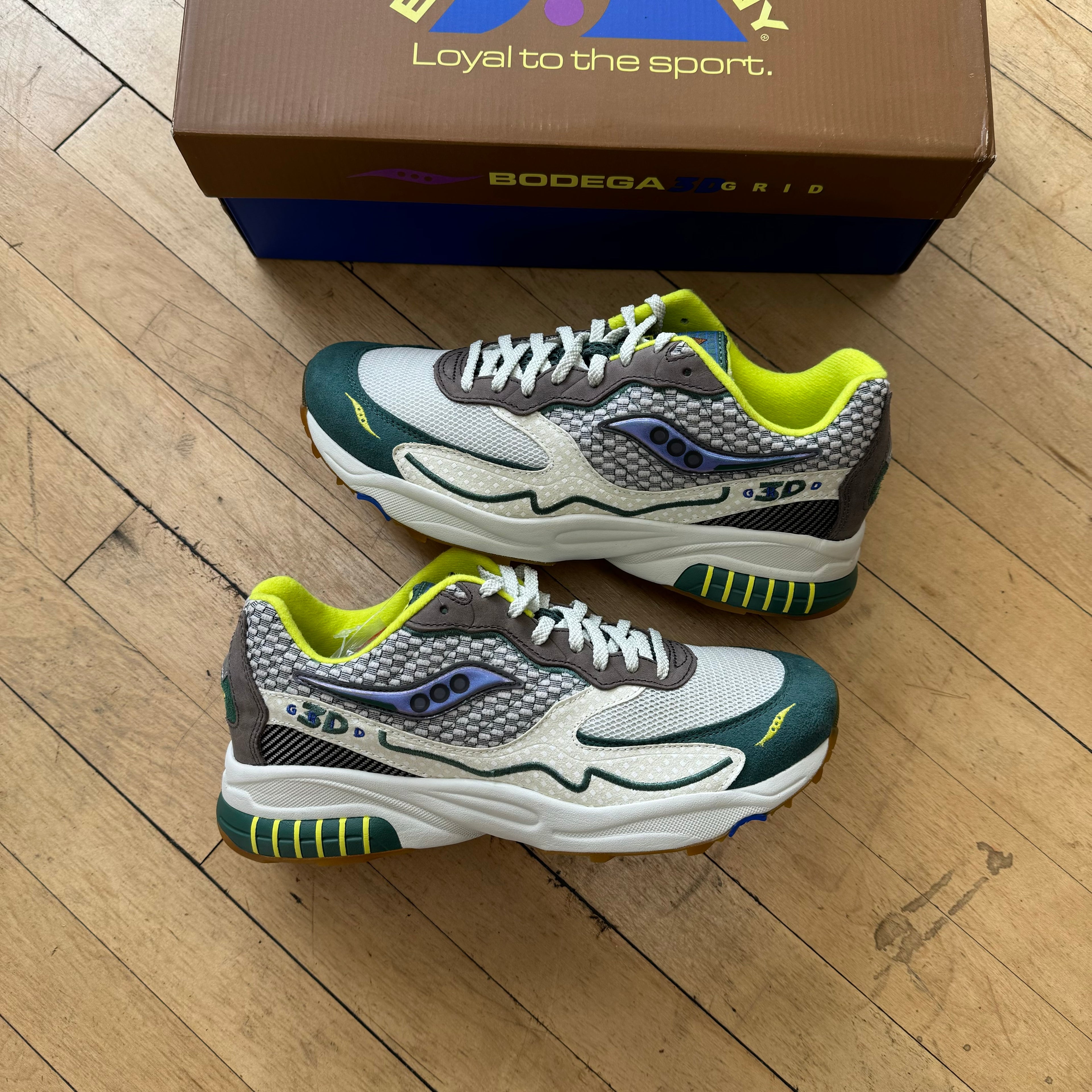 Saucony X Bodega 3D Sneakers Sz 8.5 (DS)