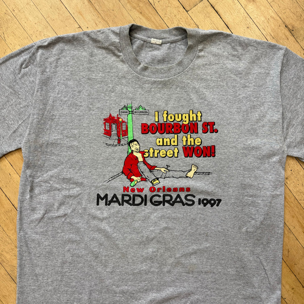 Vintage New Orleans Mardigras T-shirt Sz XL