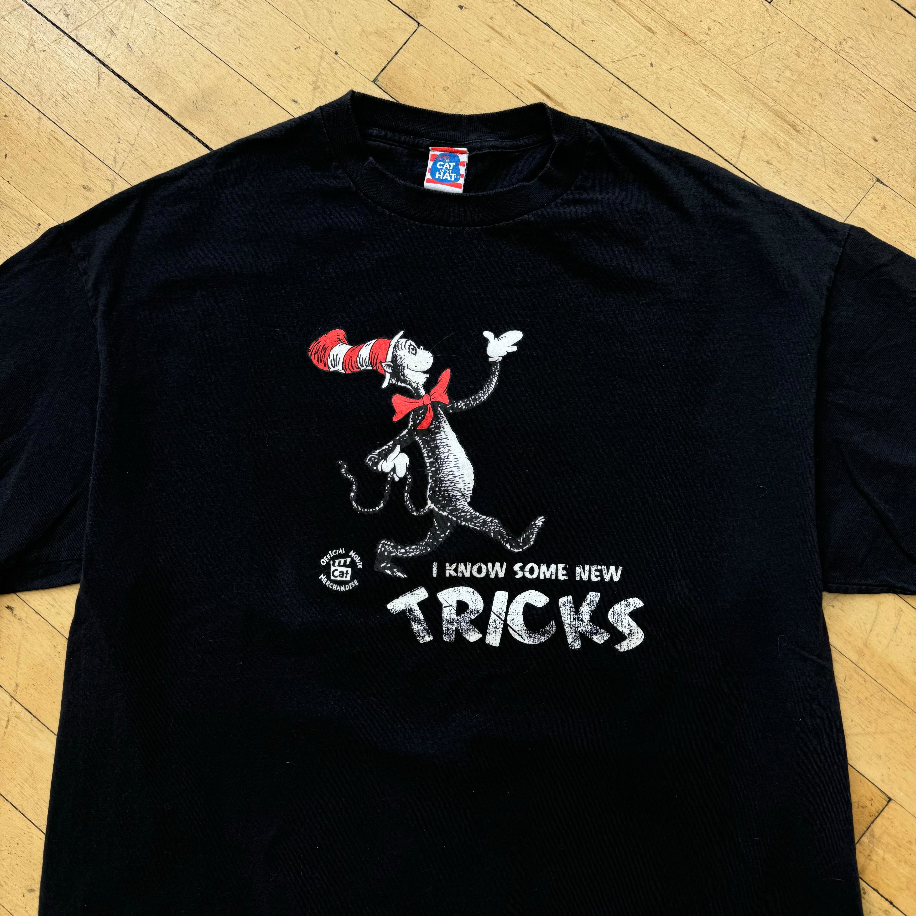 Vintage Cat in the Hat Tricks T-shirt Sz XL