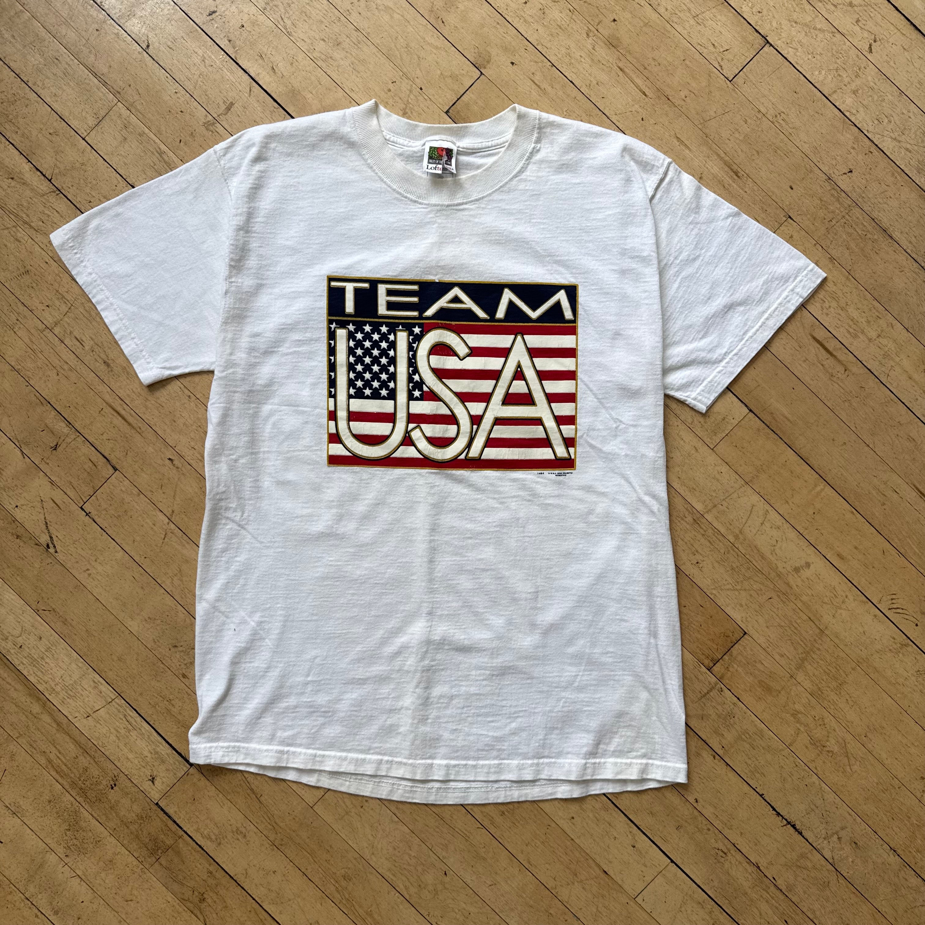Vintage Team USA T-shirt Sz L