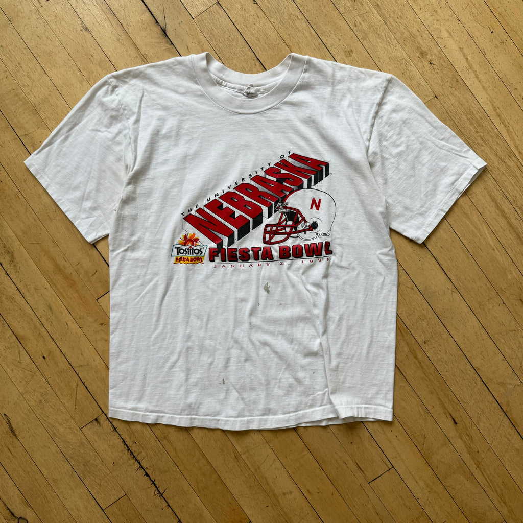Vintage Nebraska Fiesta Bowl 99’ T-shirt Sz XL