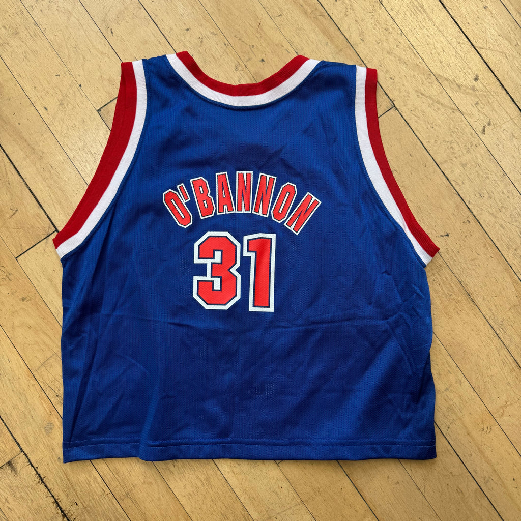 Vintage Nets Champion Jersey Sz 8-10