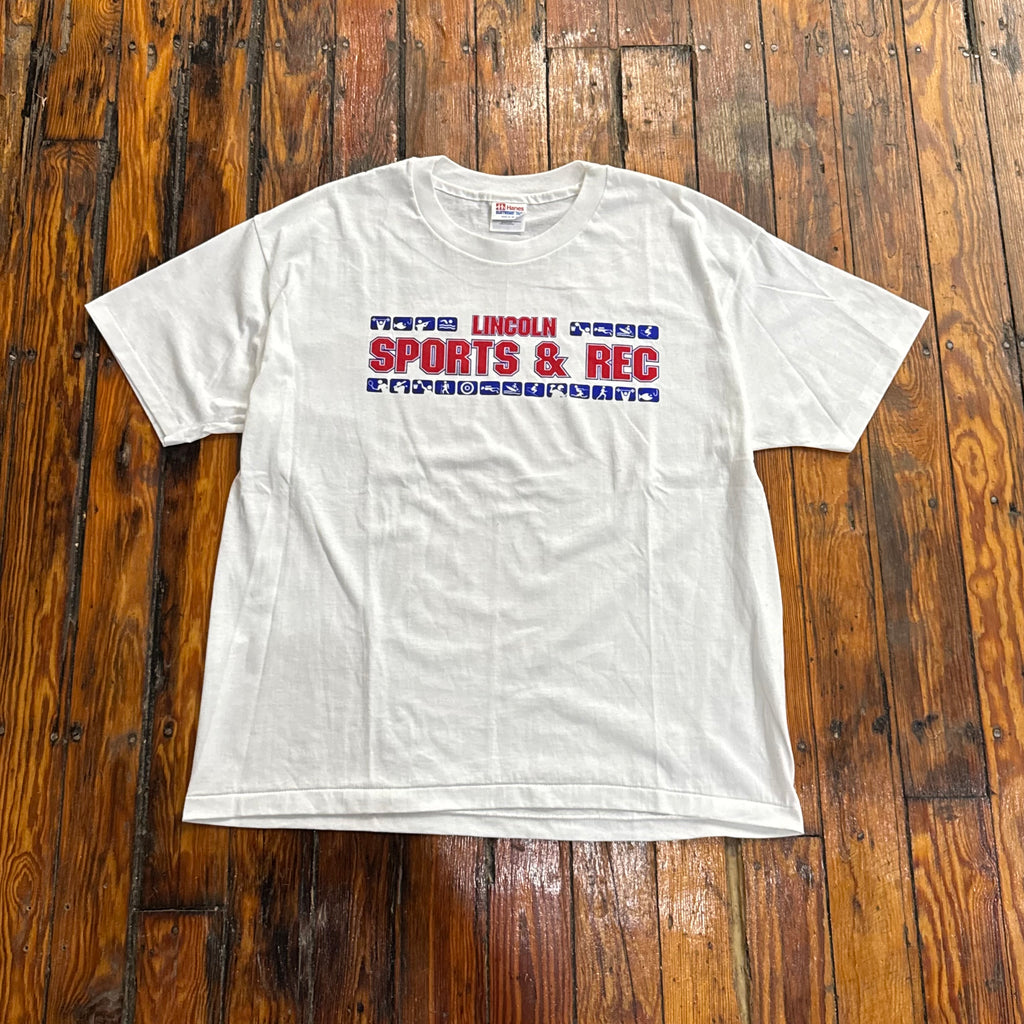 Vintage Lincoln High School Sports & Rec T-shirt Sz XL