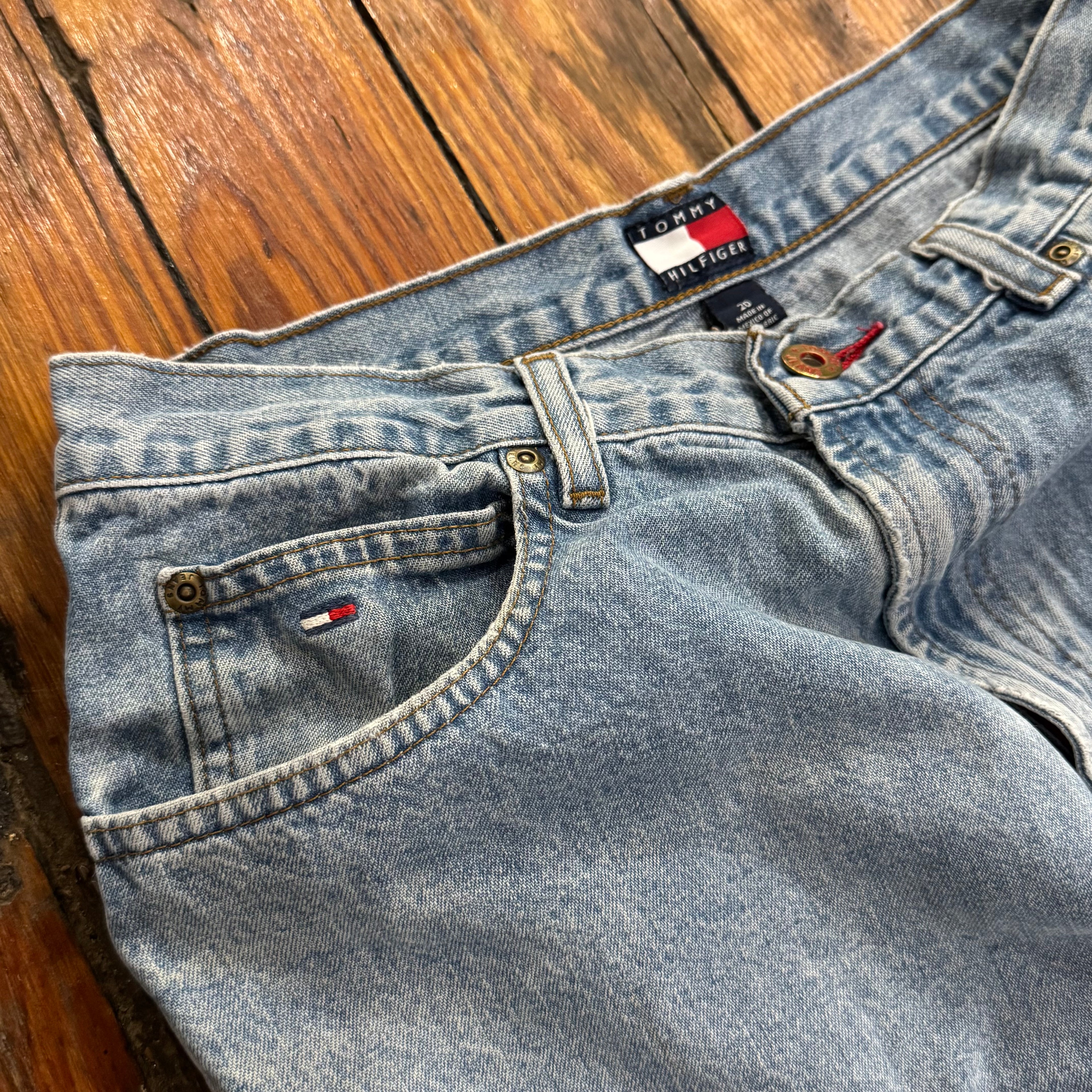 Vintage Tommy Hilfiger Denim Jeans Sz 30