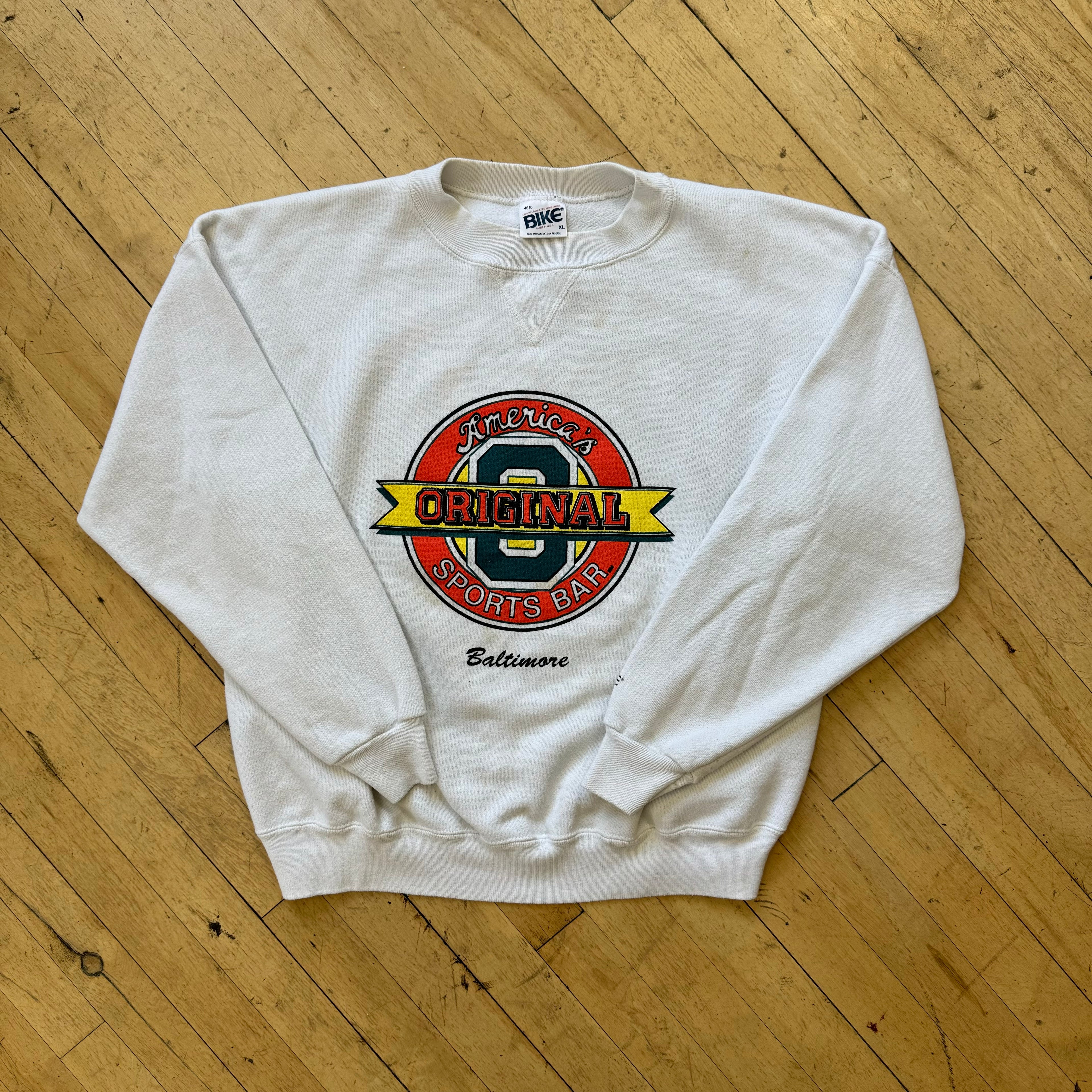 Vintage Original Sports Bar Crewneck Sz M