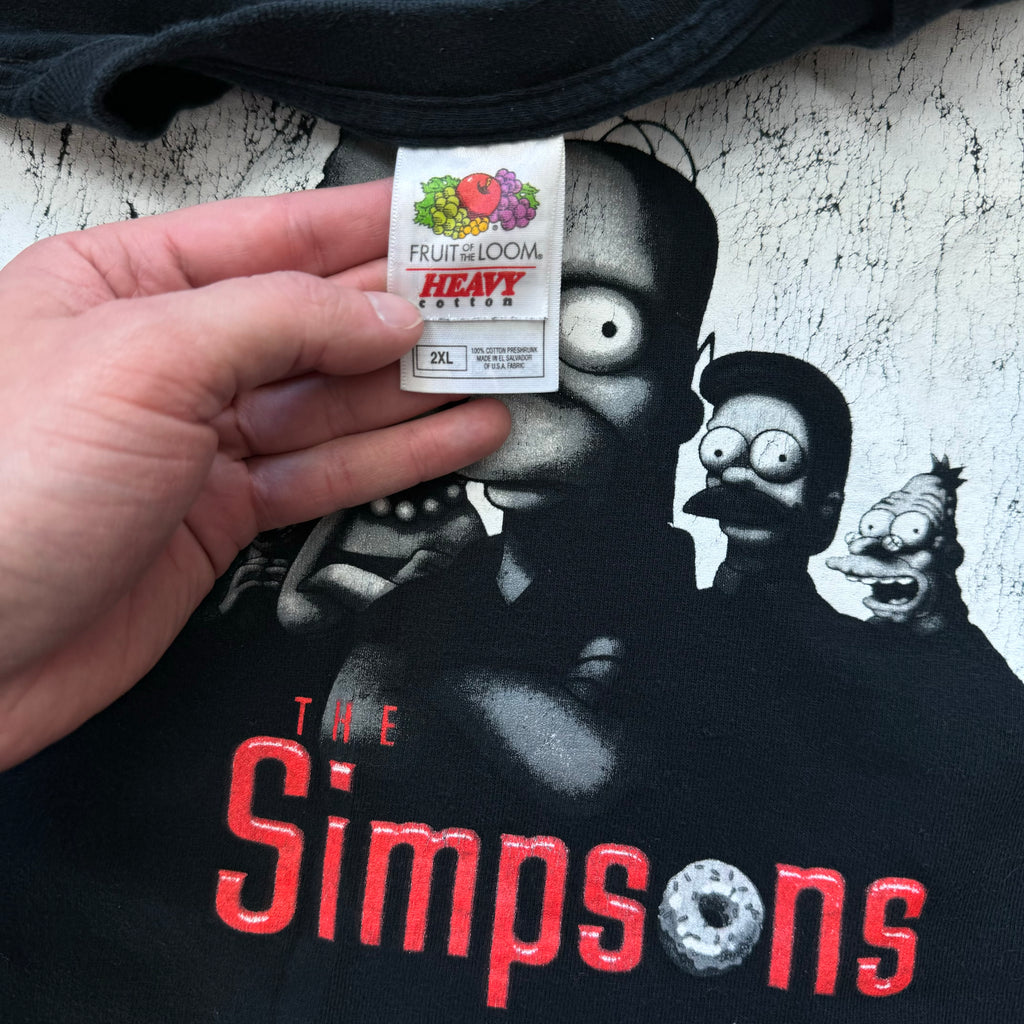Y2K The Simpsons T-shirt Sz XXL
