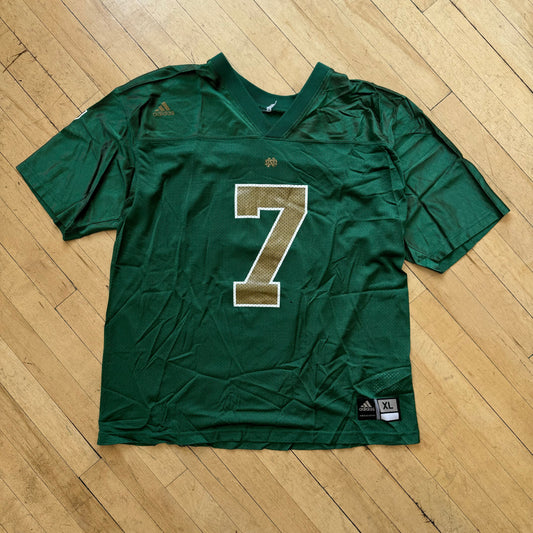 Vintage Adidas Notre Dame football Jersey Sz L