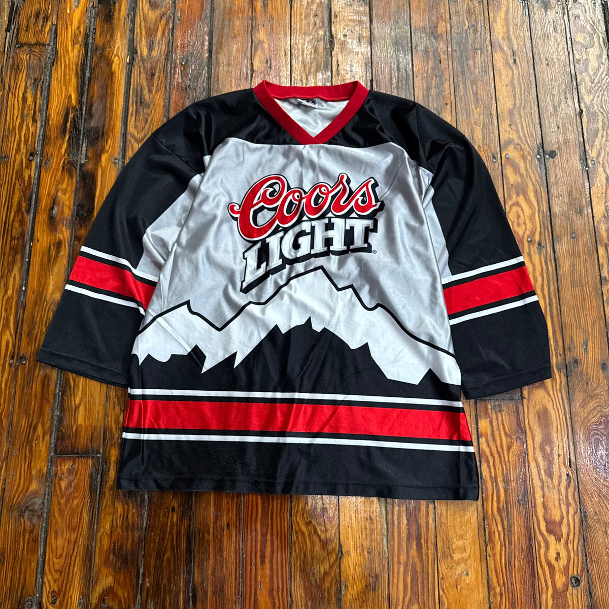 Vintage Coors Light Hockey Jersey Sz XL