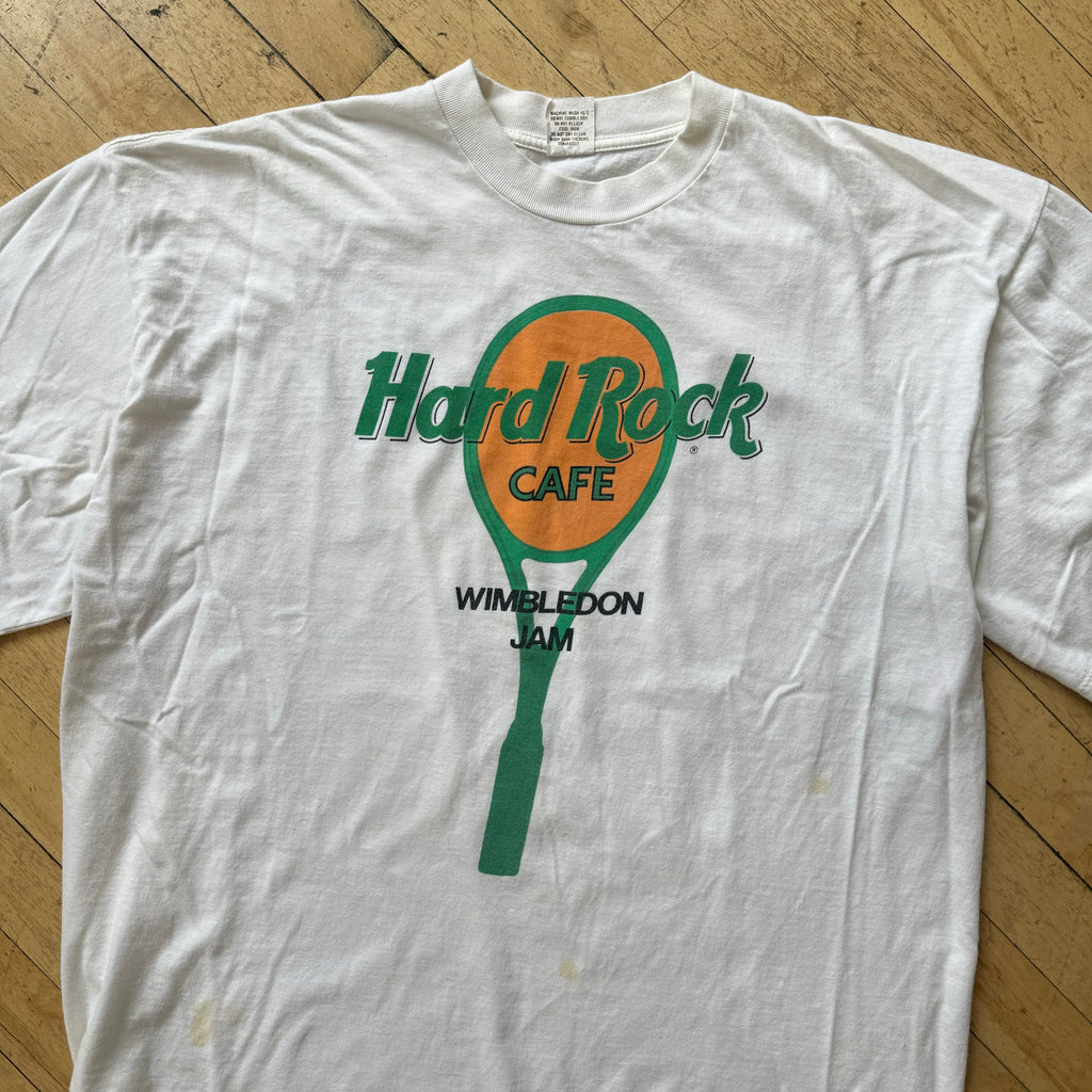 Vintage Hard Rock Wimbledon Jam T-shirt Sz XL