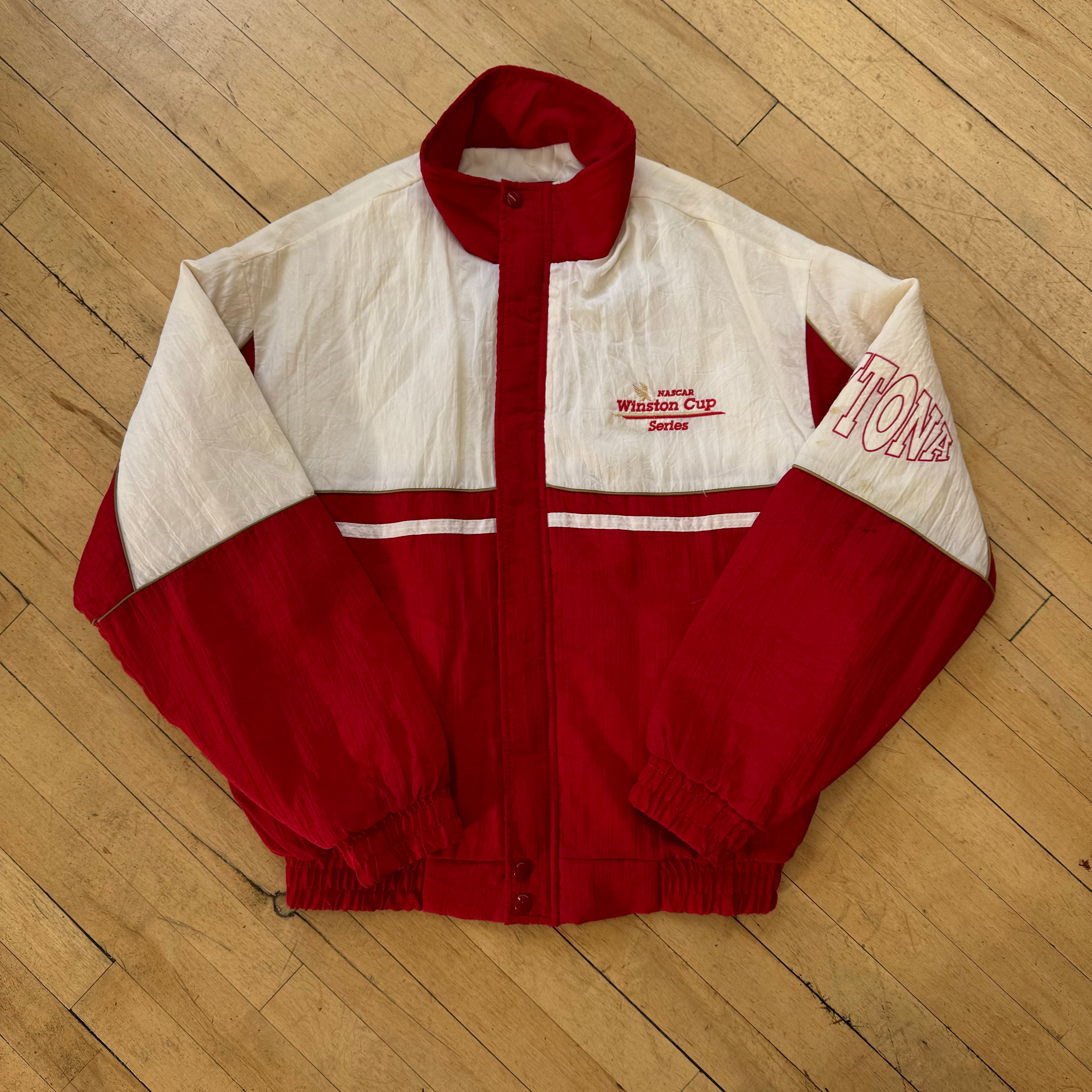 Vintage Nascar Winston Cup Series Daytona Jacket Sz M