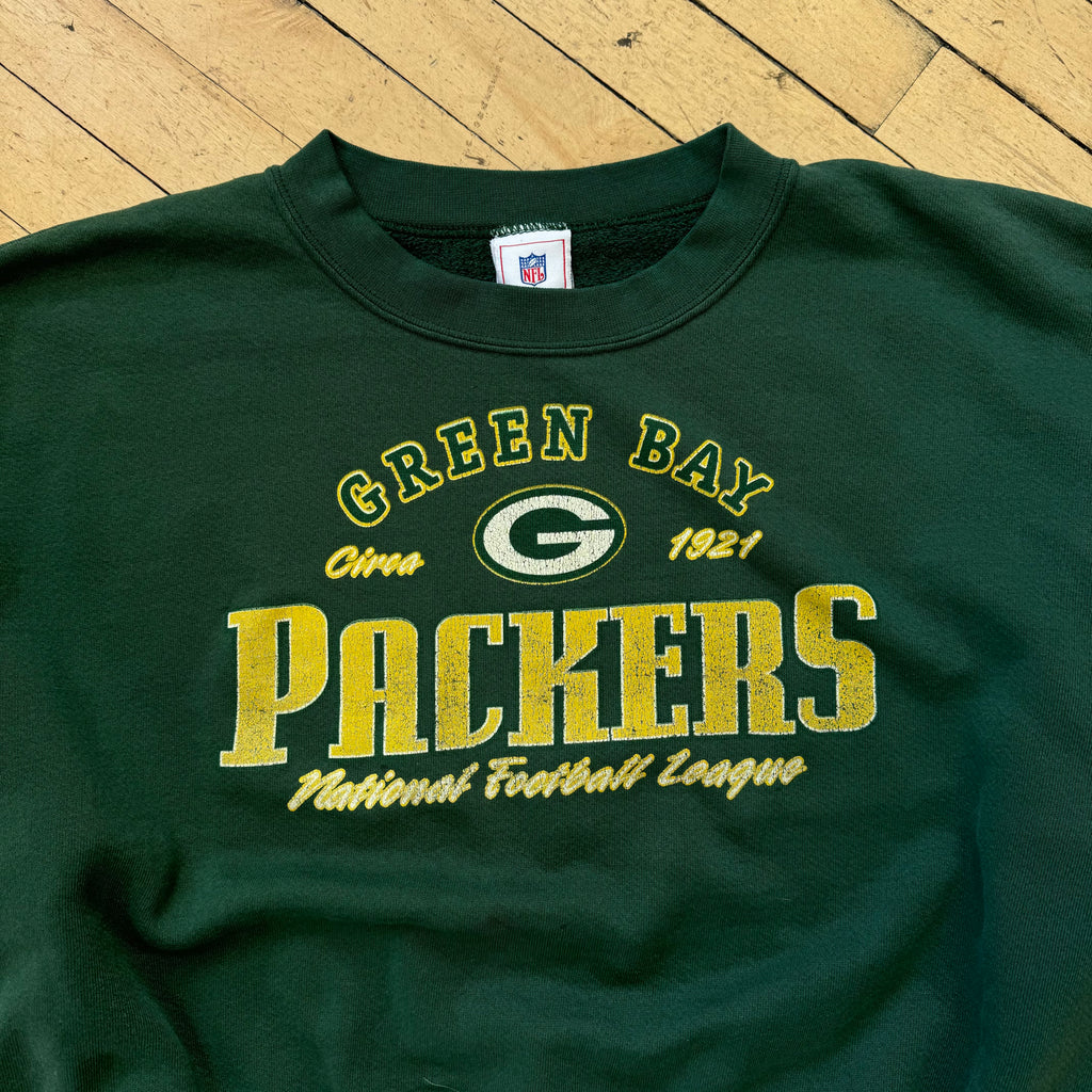 Vintage NFL GreenBay Packers CrewNeck Sz XL