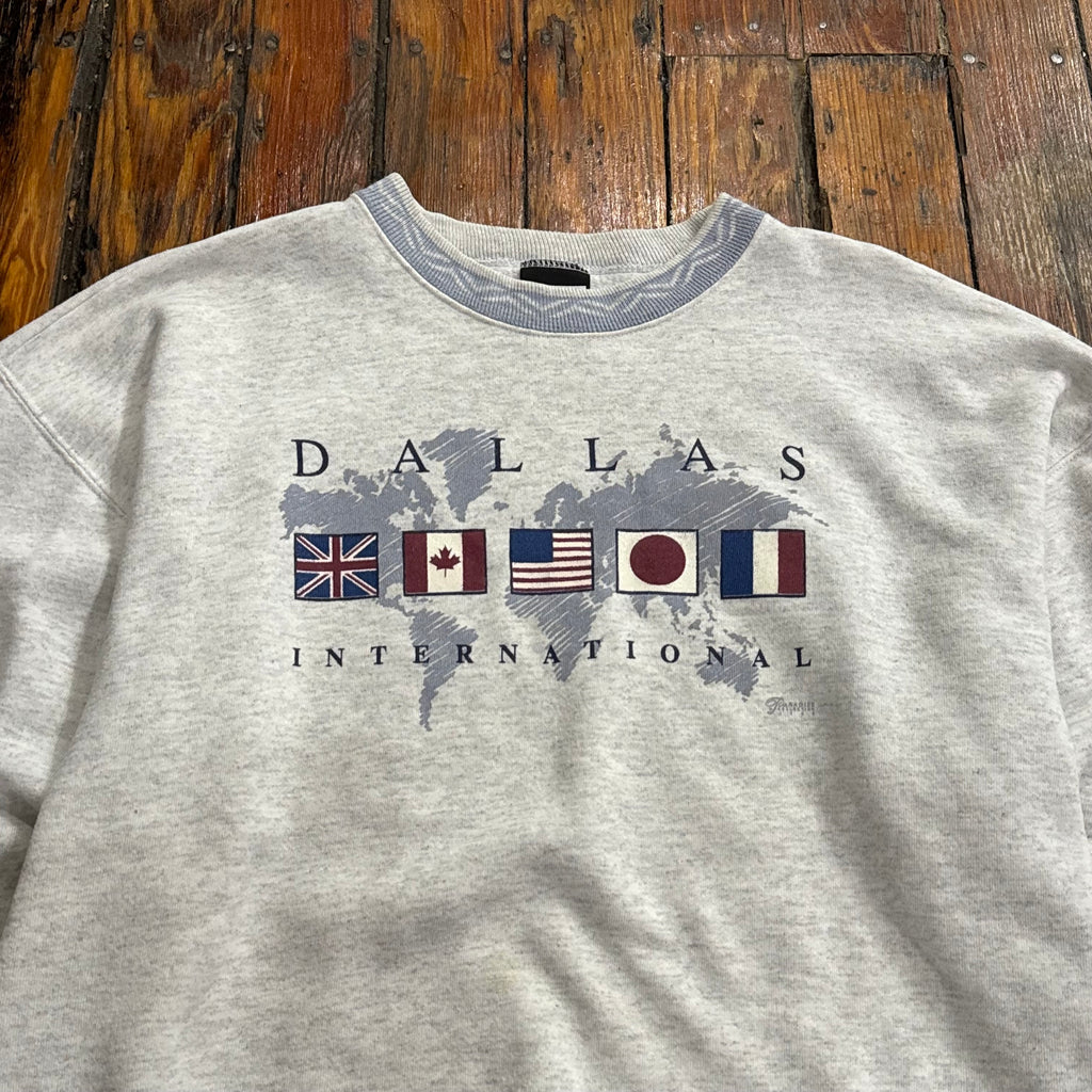 Vintage Dallas International Crewneck Sz L