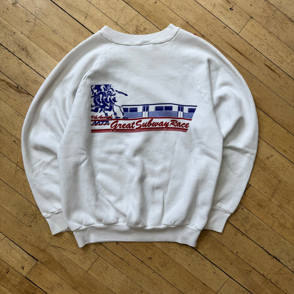 Vintage Great Subway Race Crewneck Sz M