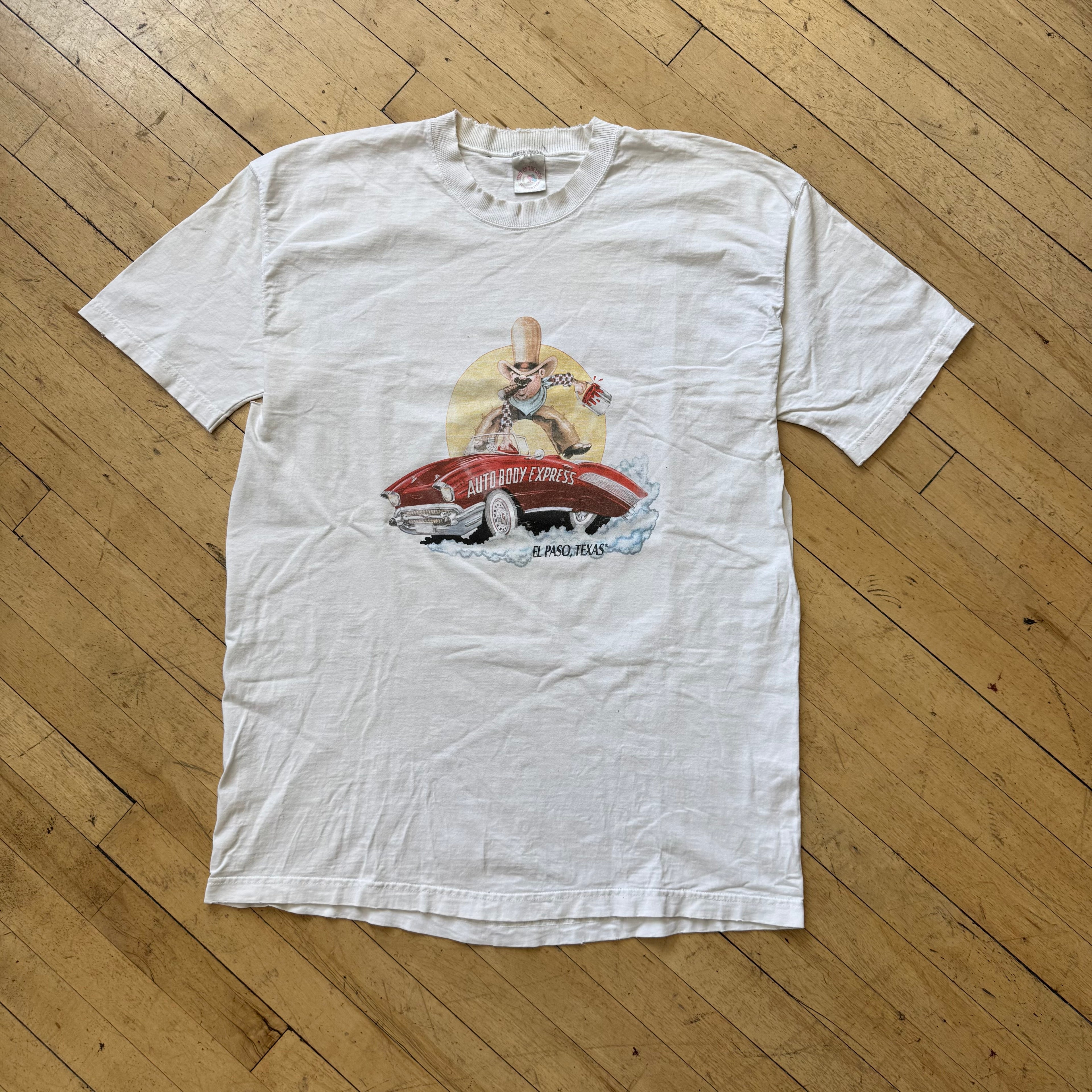 Vintage Auto Body Express T-shirt Sz XXL