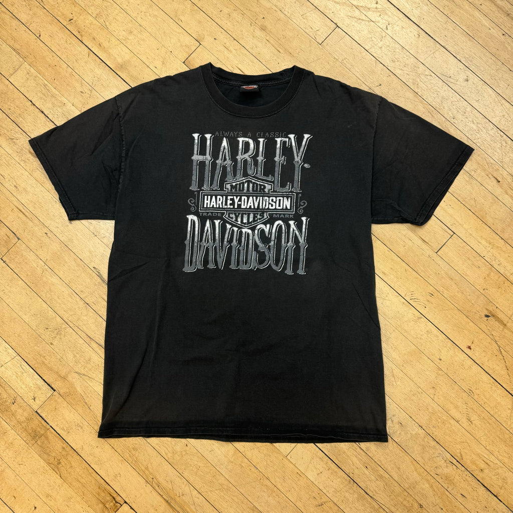 Harley Davidson Viking Land Faded T-shirt Sz XL