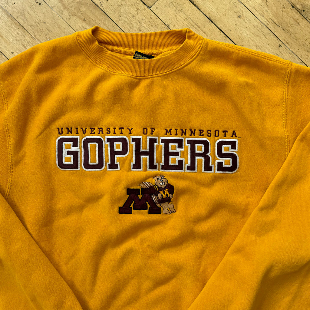 Vintage Minnesota Gophers SpellOut CrewNeck Sz M