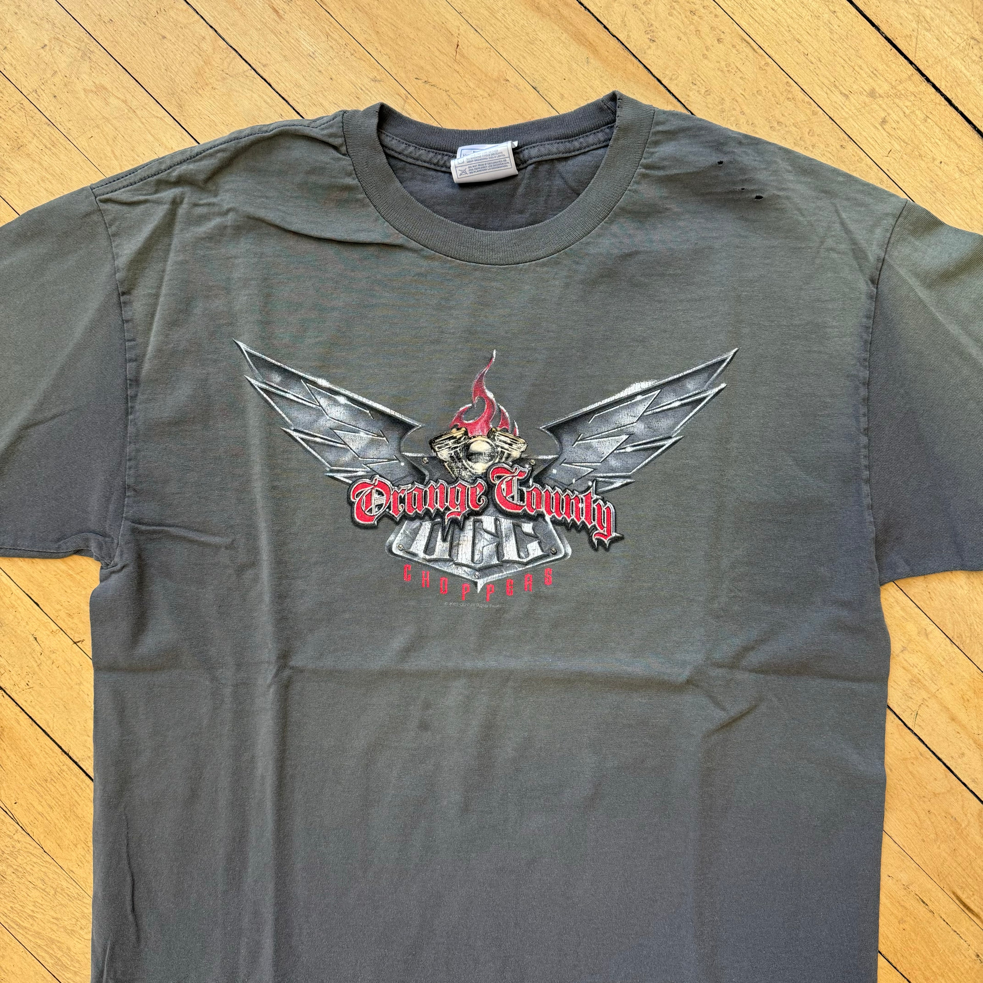 Vintage Faded Orange County Choppers T-shirt Sz L