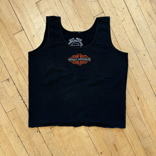 Vintage Harley Davidson Women’s TankTop T-shirt Sz L
