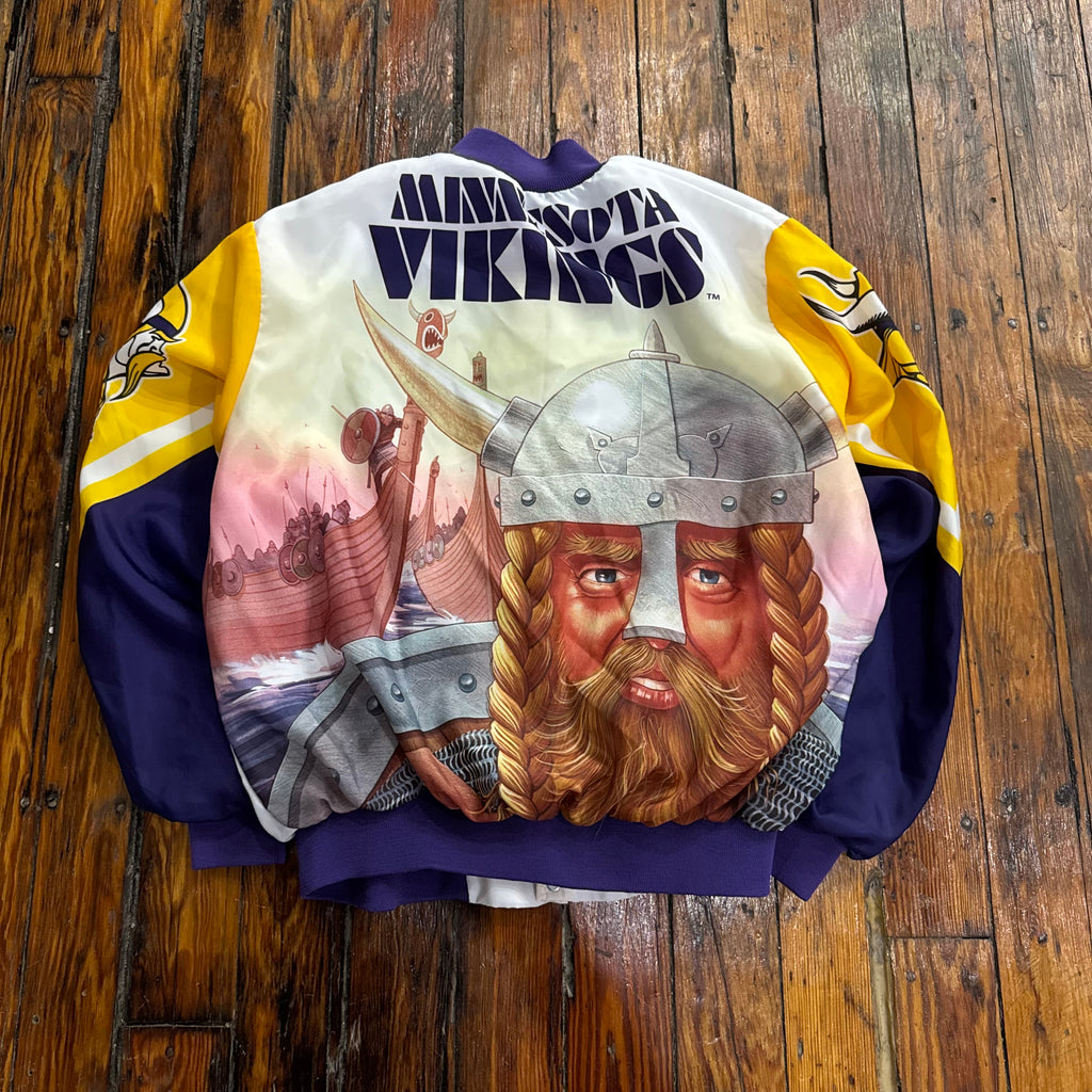 Vintage Chalkline Minnesota Vikings Jacket Sz XL
