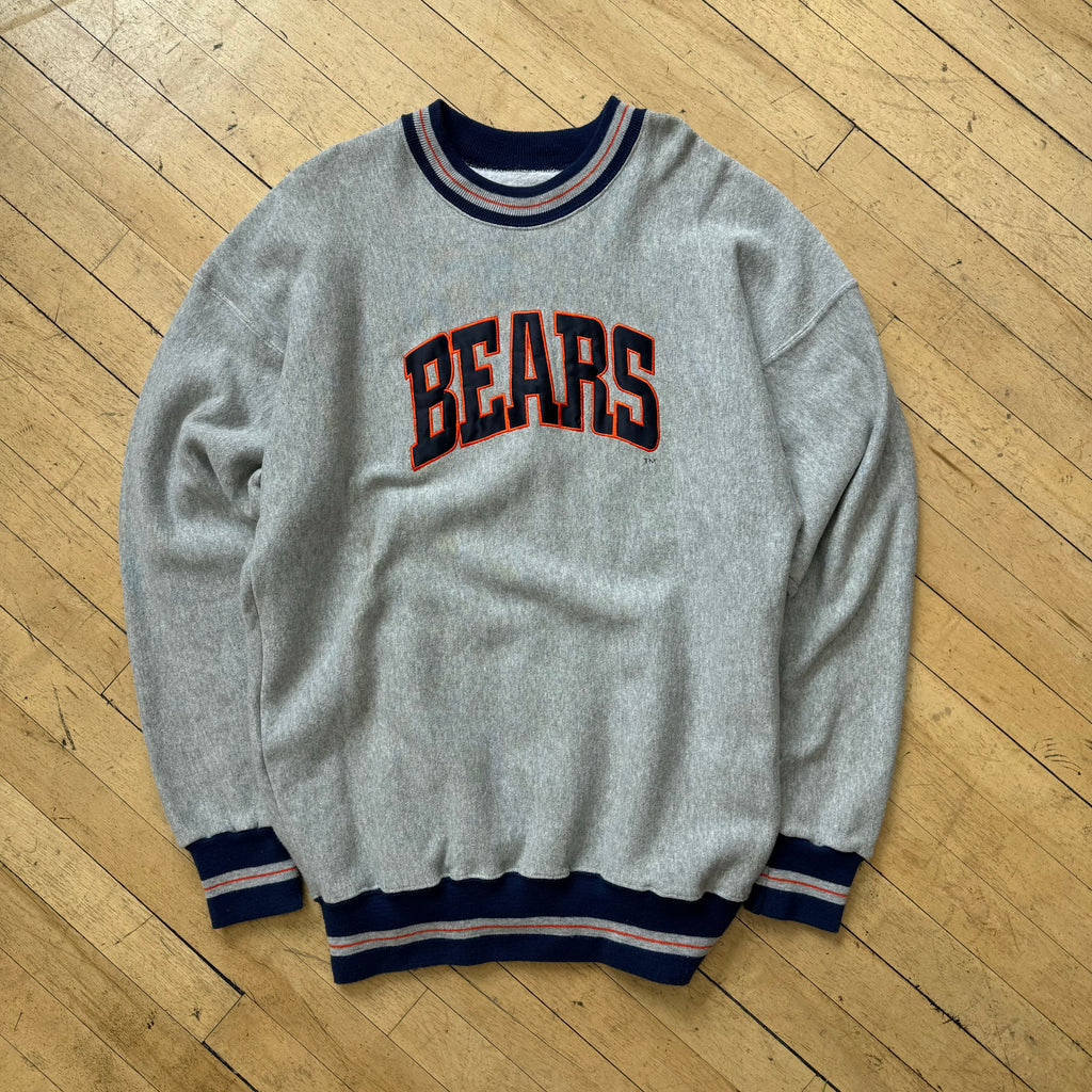 Vintage Chicago Bears SpellOut Crewneck Sz L